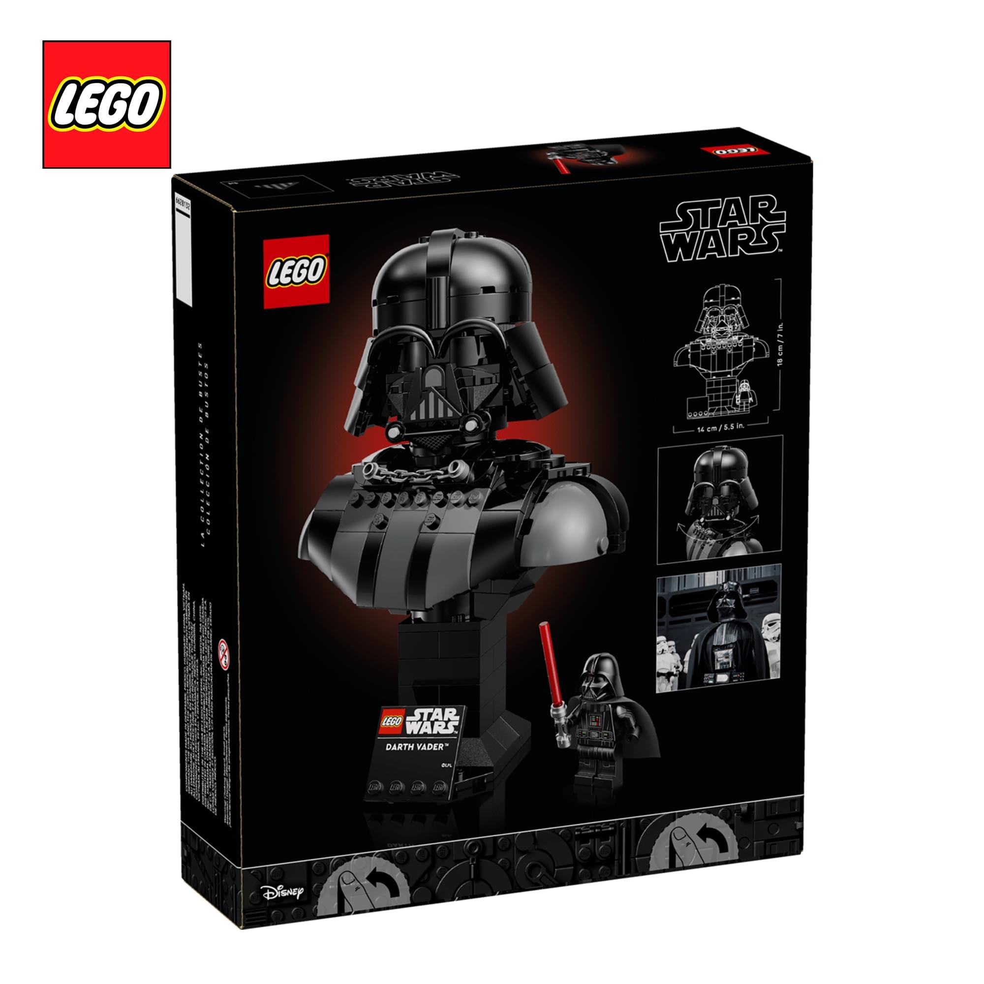 Star Wars LEGO 75439 Darth Vader Bust 349-Piece Building Set