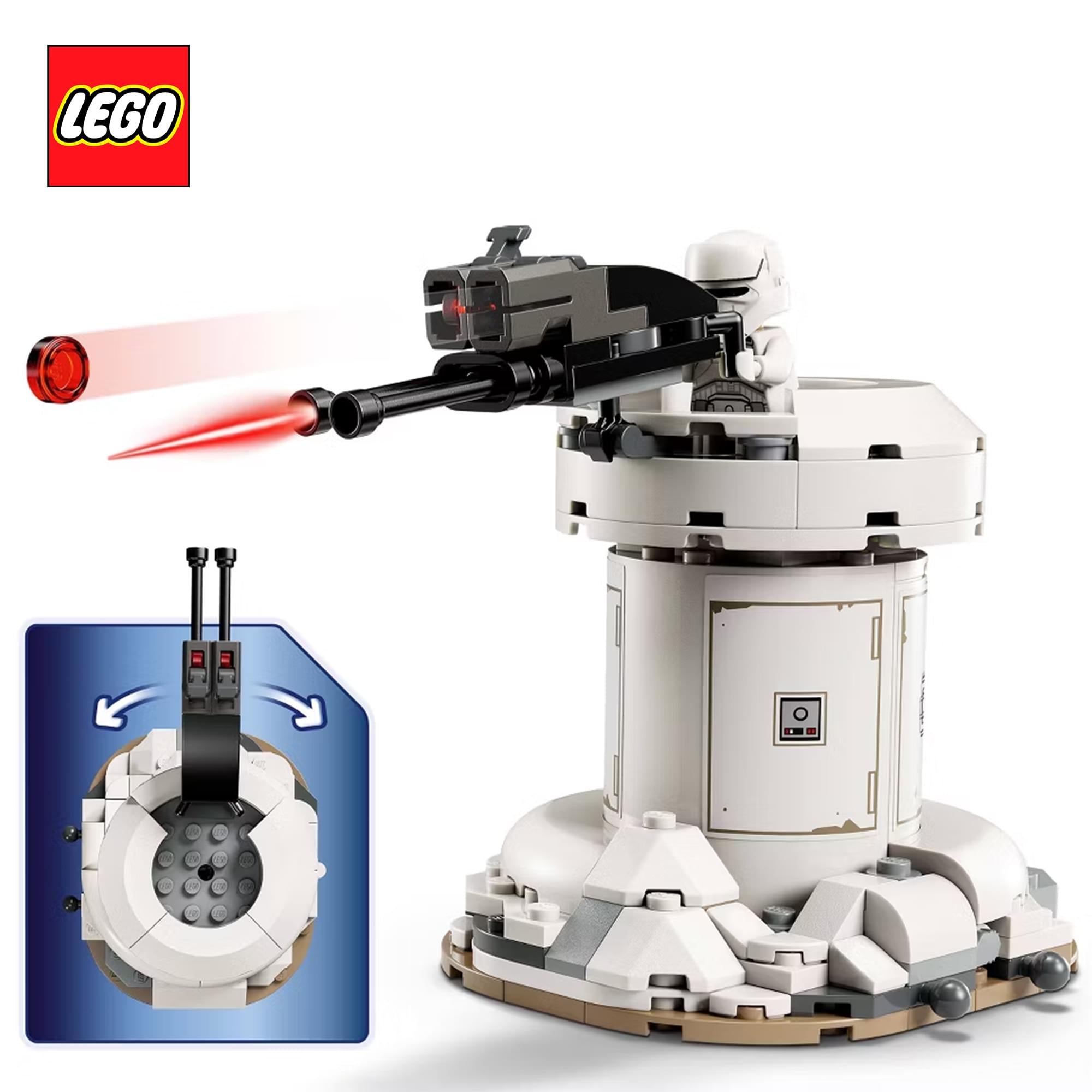 Star Wars LEGO 75444 AT-RT Attack 297-Piece Building Set