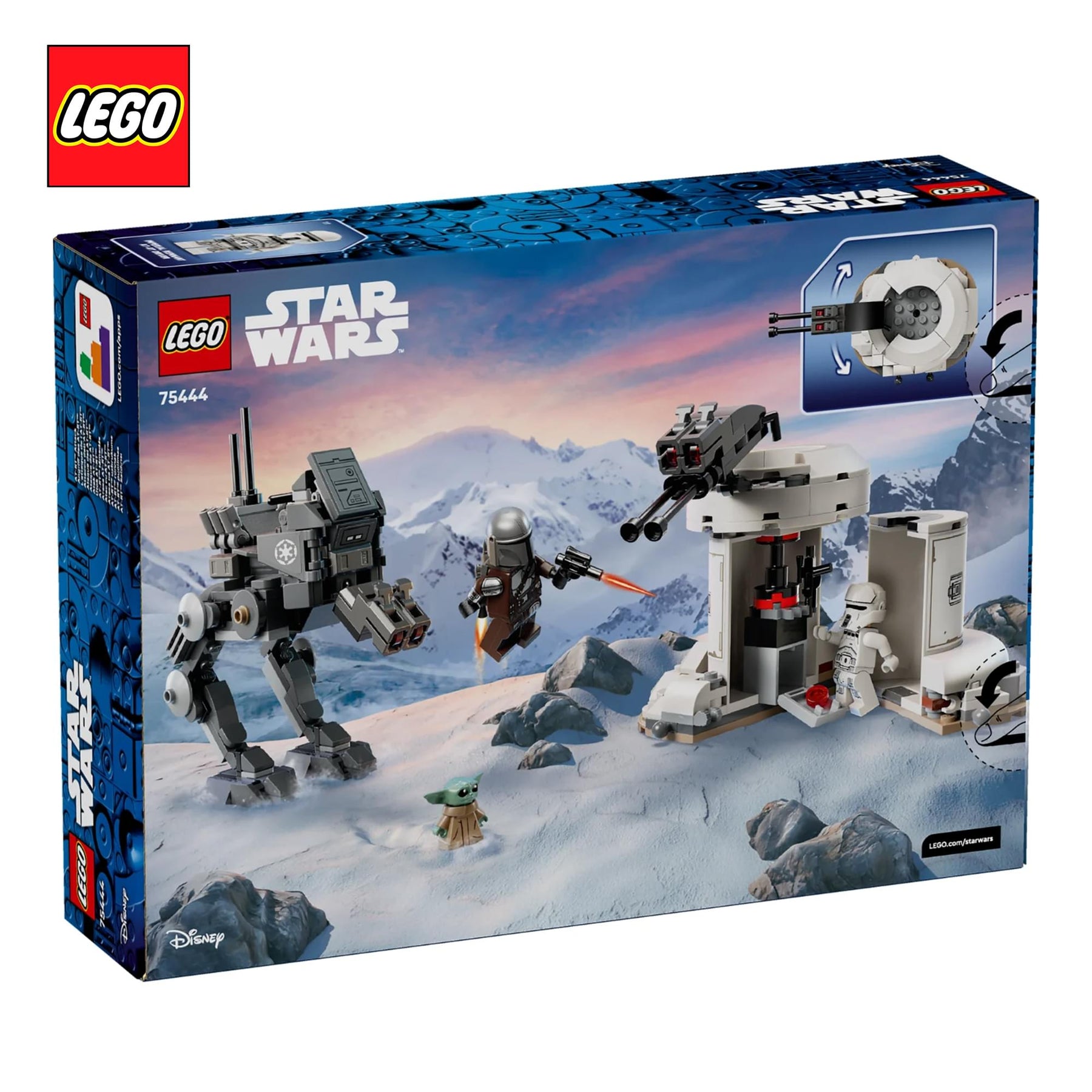 Star Wars LEGO 75444 AT-RT Attack 297-Piece Building Set