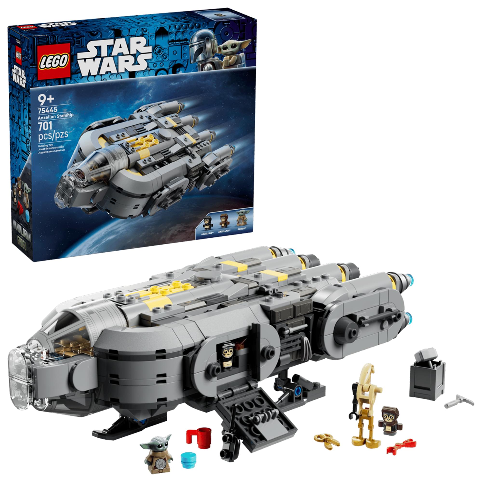 Star Wars LEGO 75445 Anzellan Starship 701-Piece Building Set
