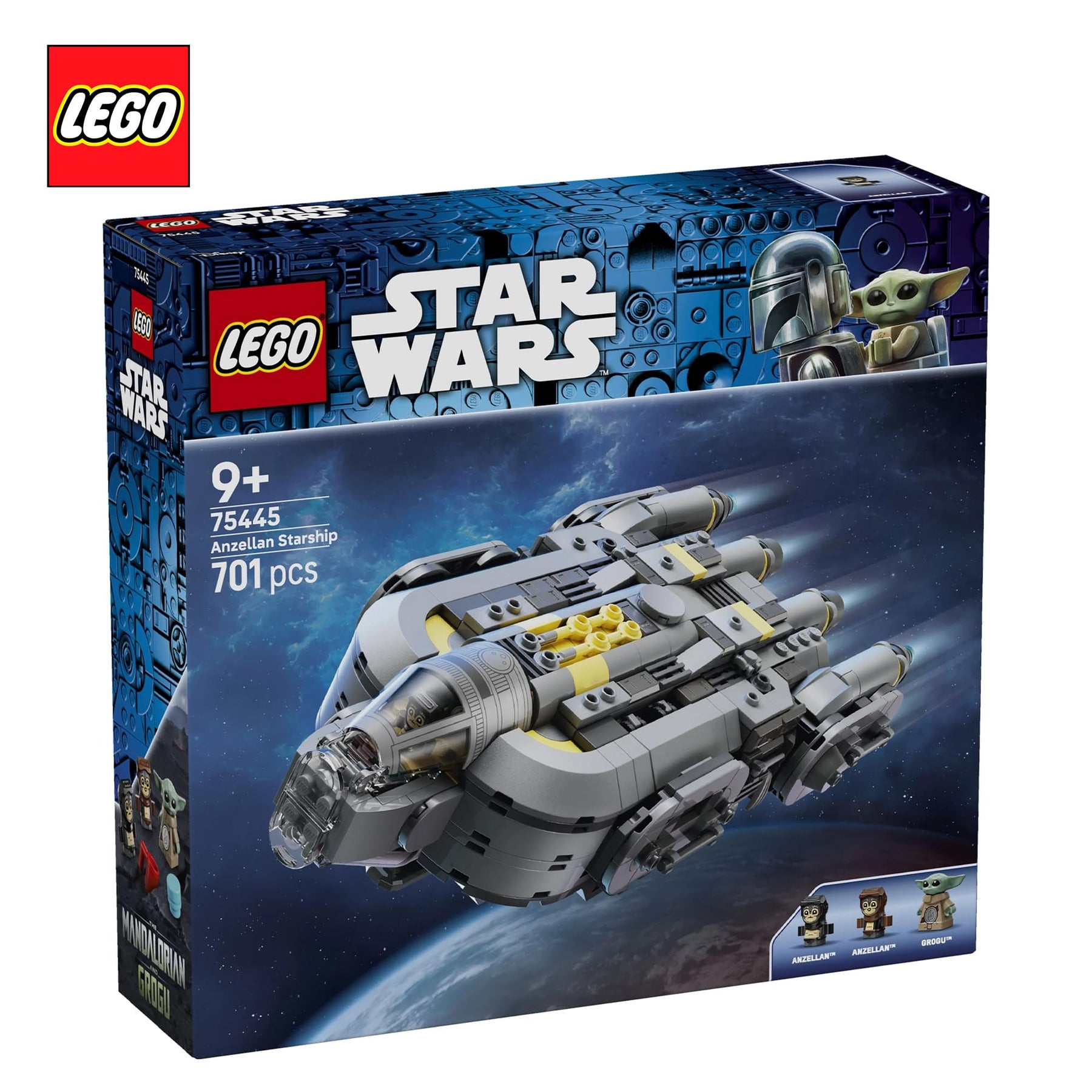 Star Wars LEGO 75445 Anzellan Starship 701-Piece Building Set