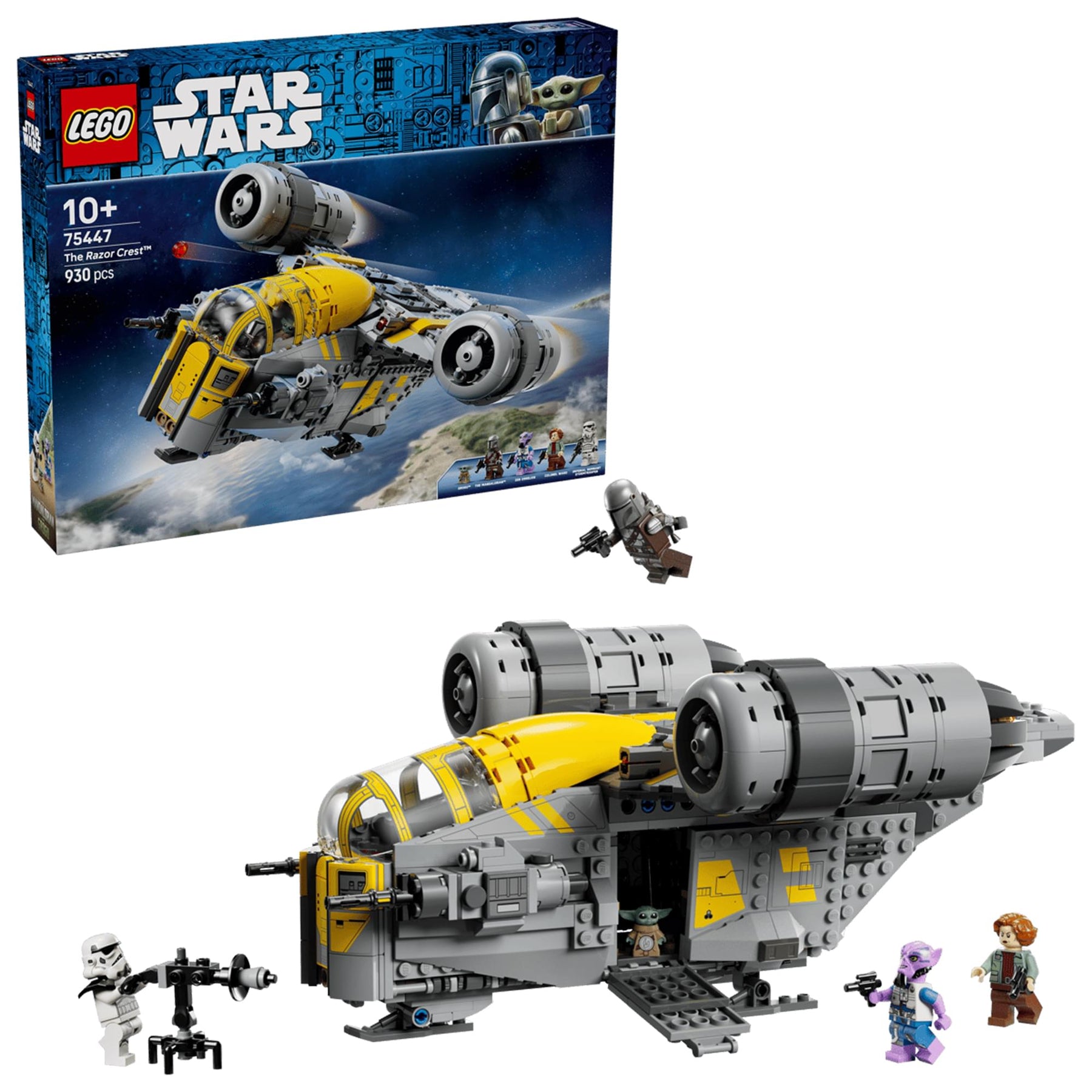 Star Wars LEGO 75447 The Razor Crest 930-Piece Building Set