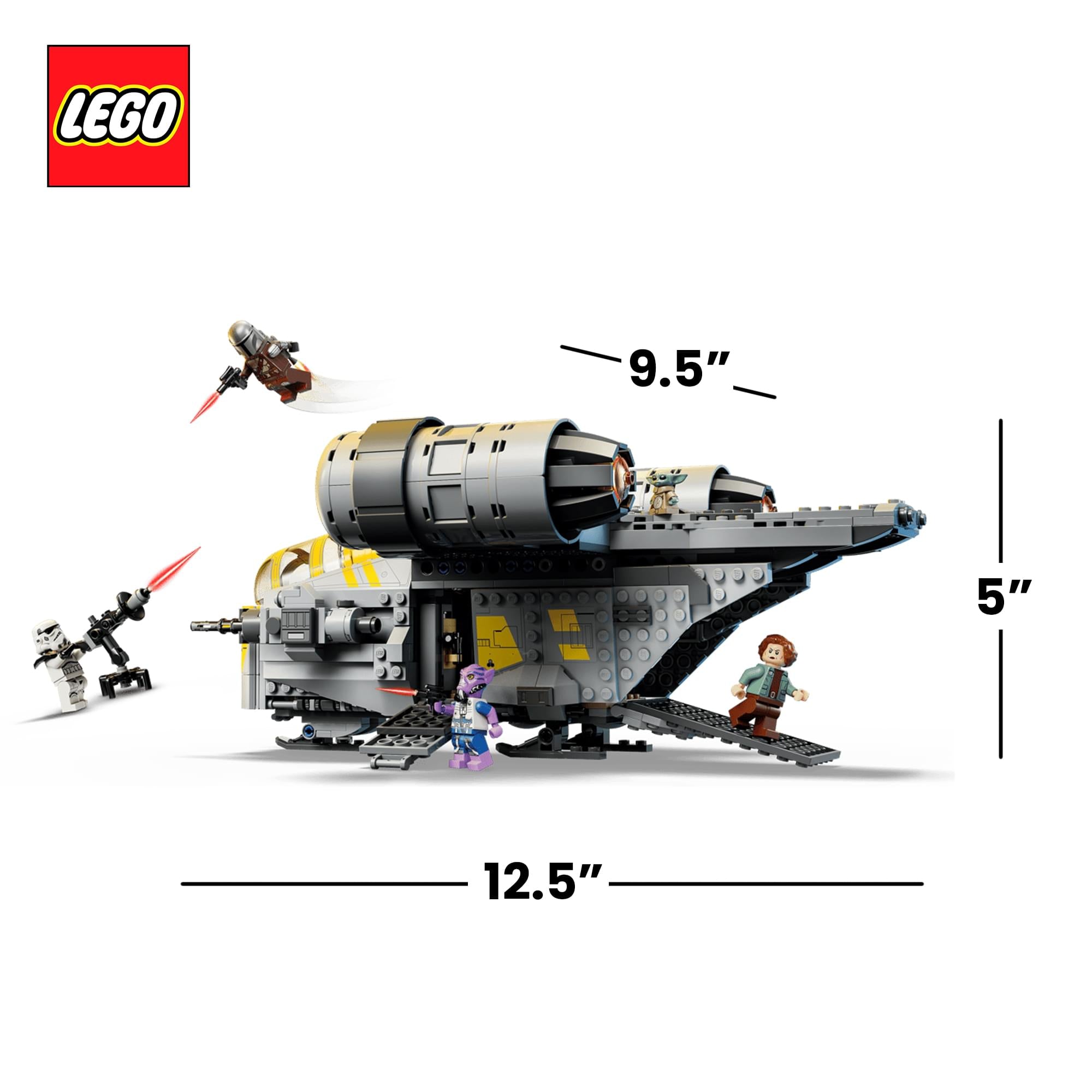 Star Wars LEGO 75447 The Razor Crest 930-Piece Building Set