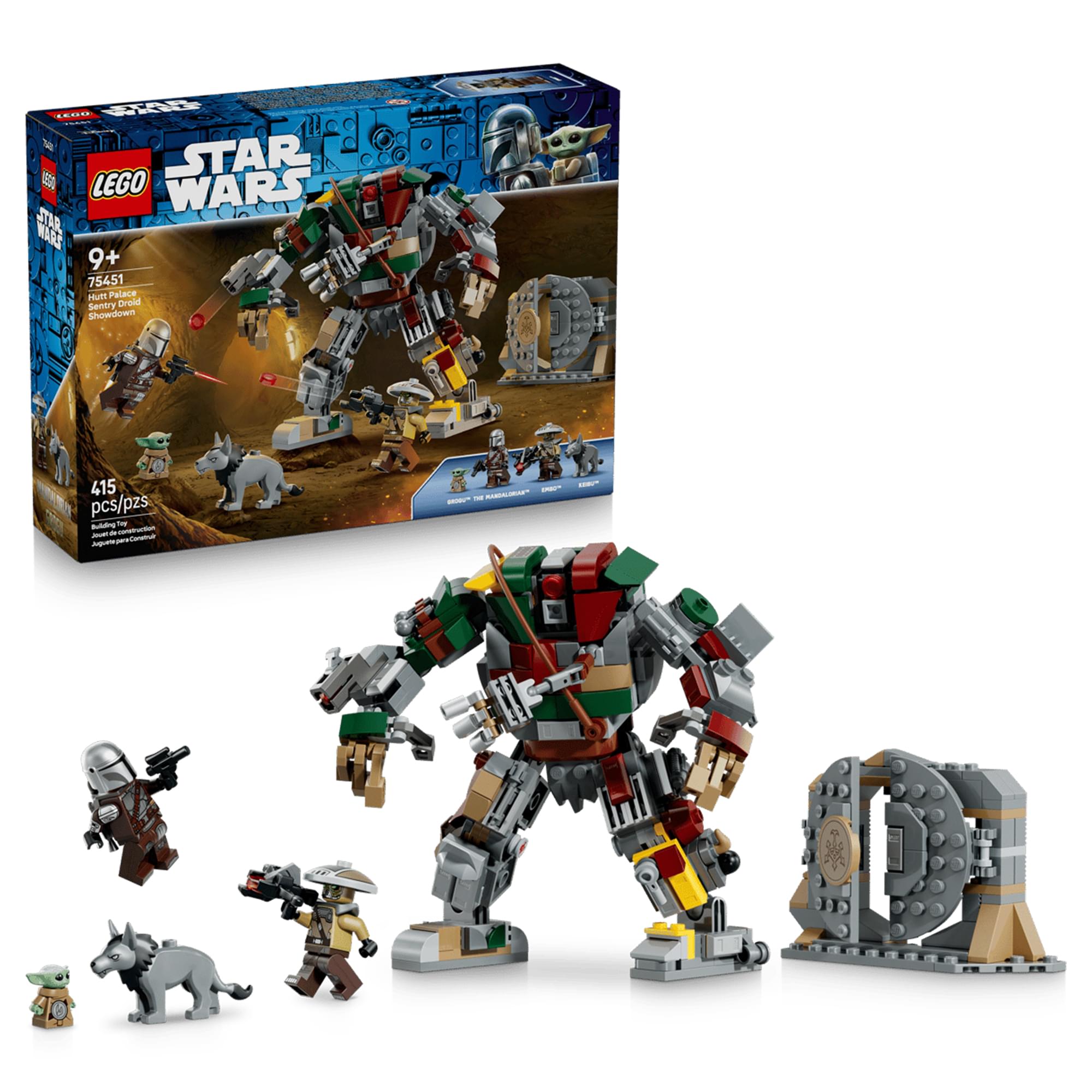 Star Wars LEGO 75451 Hutt Palace Sentry Droid Showdown 415-Piece Building Set