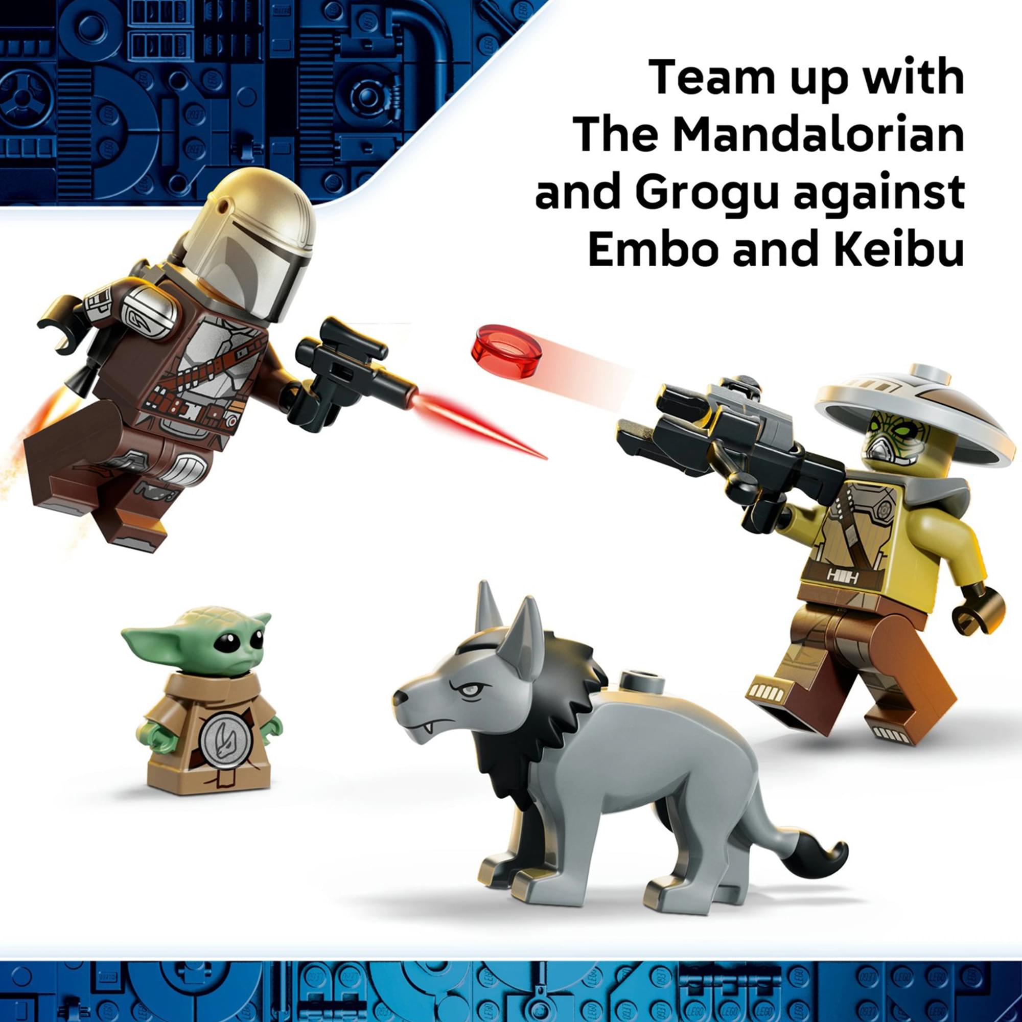 Star Wars LEGO 75451 Hutt Palace Sentry Droid Showdown 415-Piece Building Set