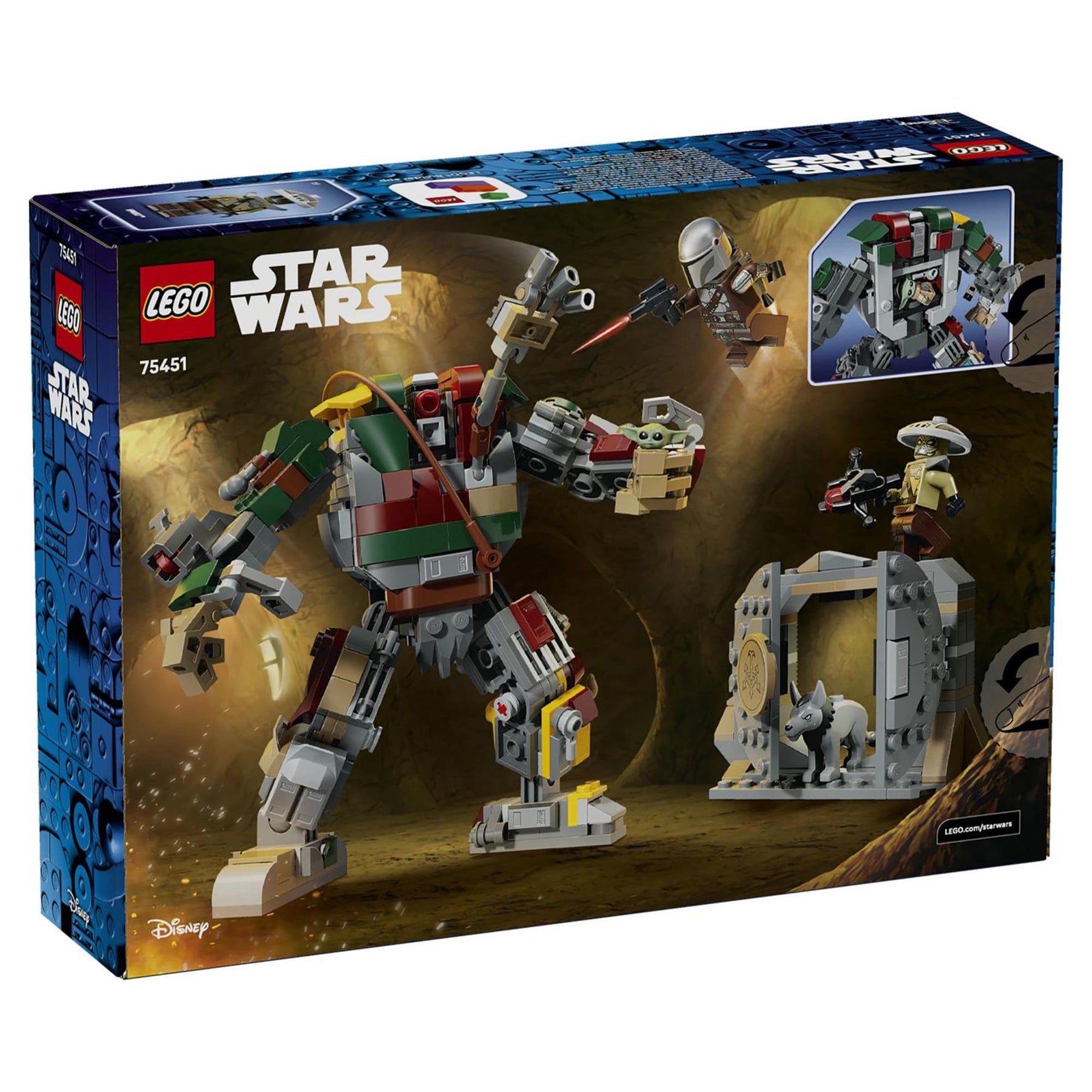 Star Wars LEGO 75451 Hutt Palace Sentry Droid Showdown 415-Piece Building Set