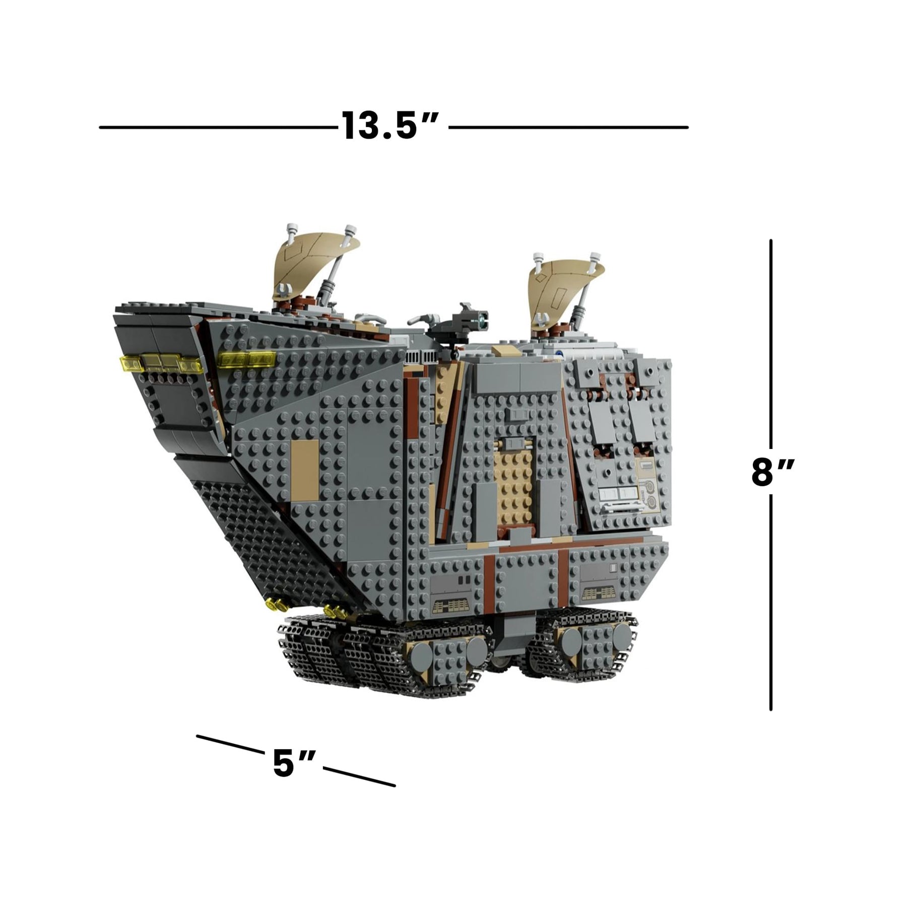 Star Wars LEGO 75453 Offworld Sandcrawler and Mudhorn 1683-Piece Building Set