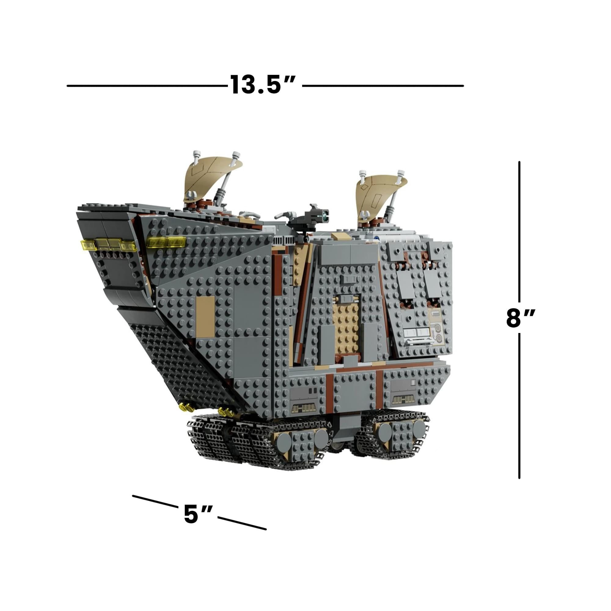 Star Wars LEGO 75453 Offworld Sandcrawler and Mudhorn 1683-Piece Building Set