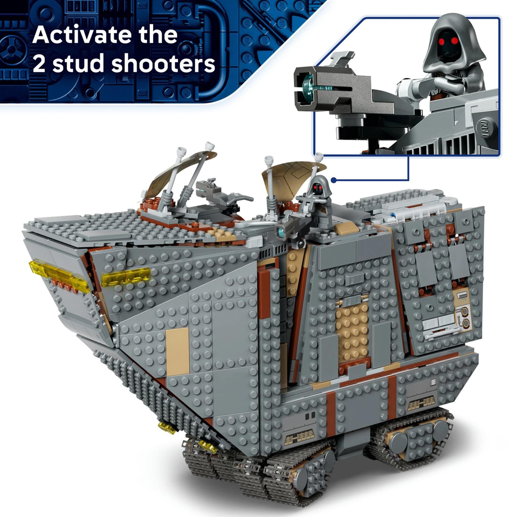 Star Wars LEGO 75453 Offworld Sandcrawler and Mudhorn 1683-Piece Building Set
