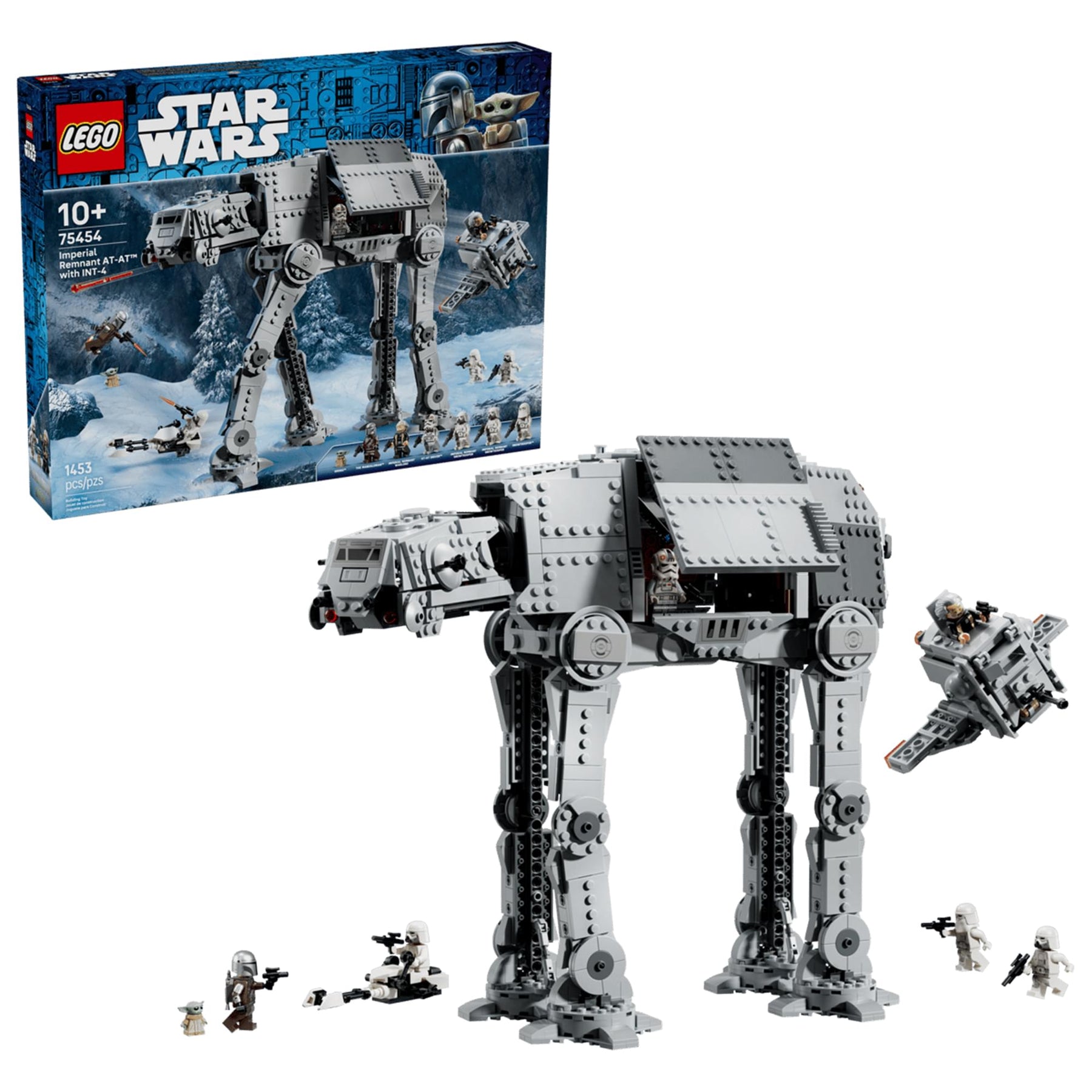 Star Wars LEGO 75454 Imperial Remnant AT-AT With INT-4 1453-Piece Building Set