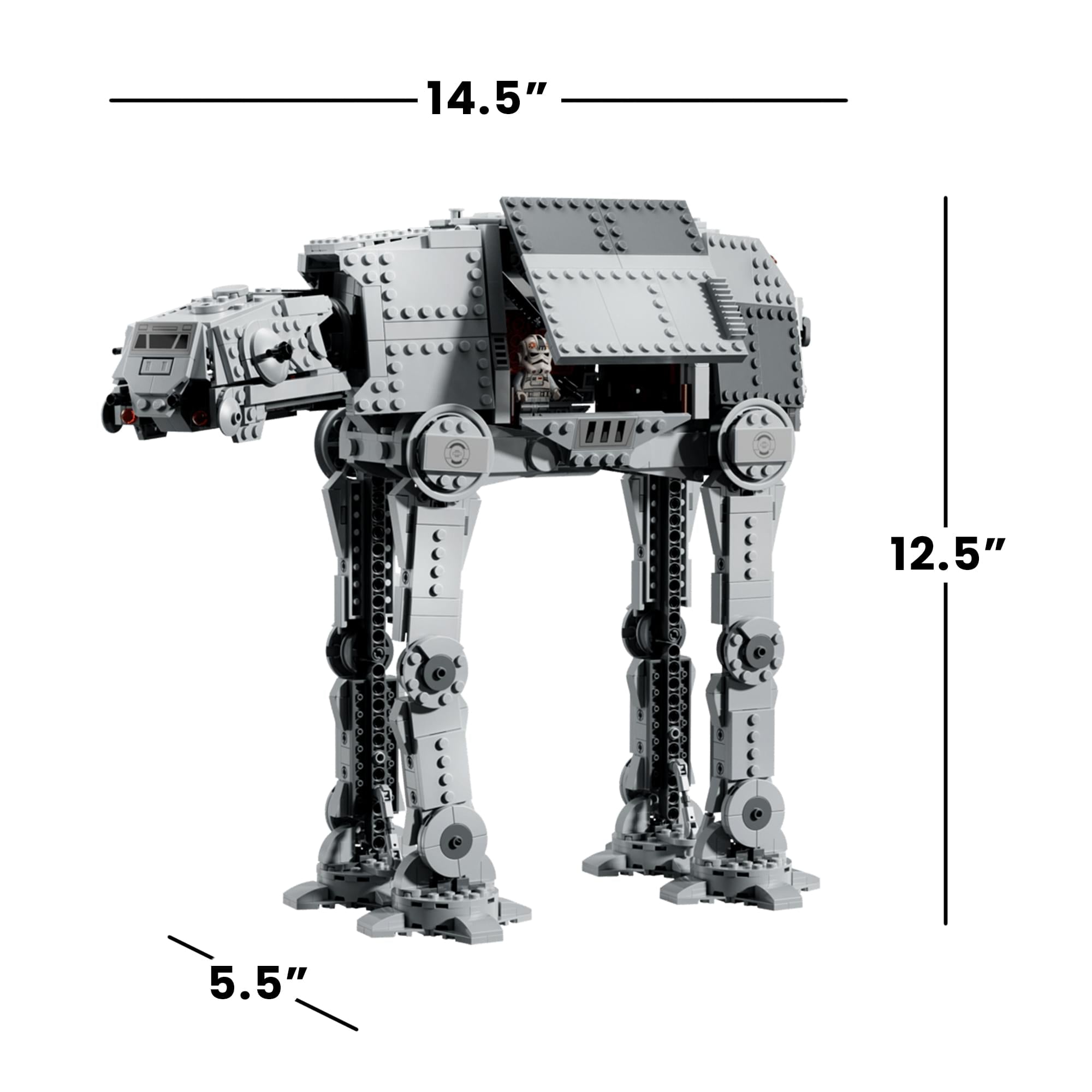 Star Wars LEGO 75454 Imperial Remnant AT-AT With INT-4 1453-Piece Building Set