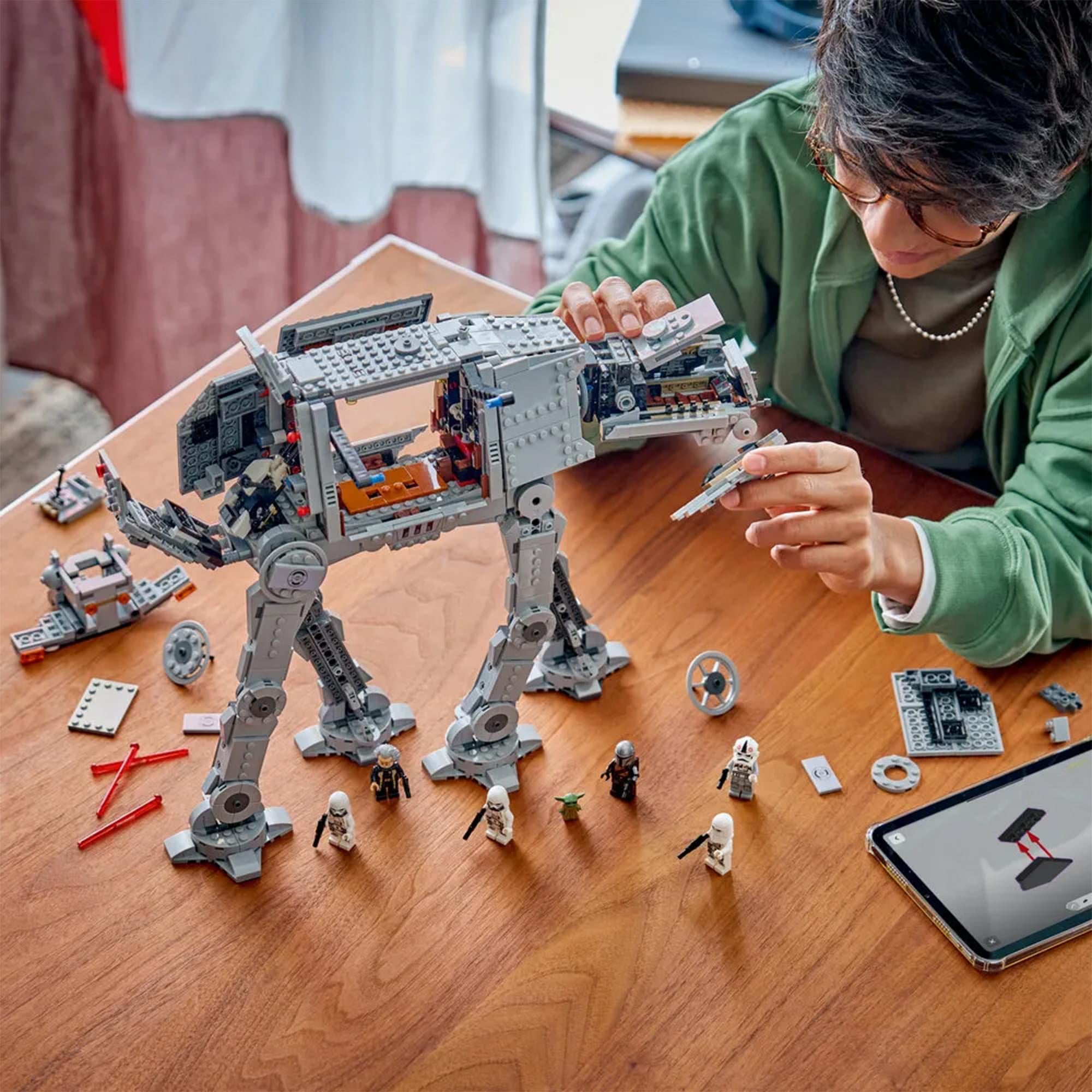 Star Wars LEGO 75454 Imperial Remnant AT-AT With INT-4 1453-Piece Building Set