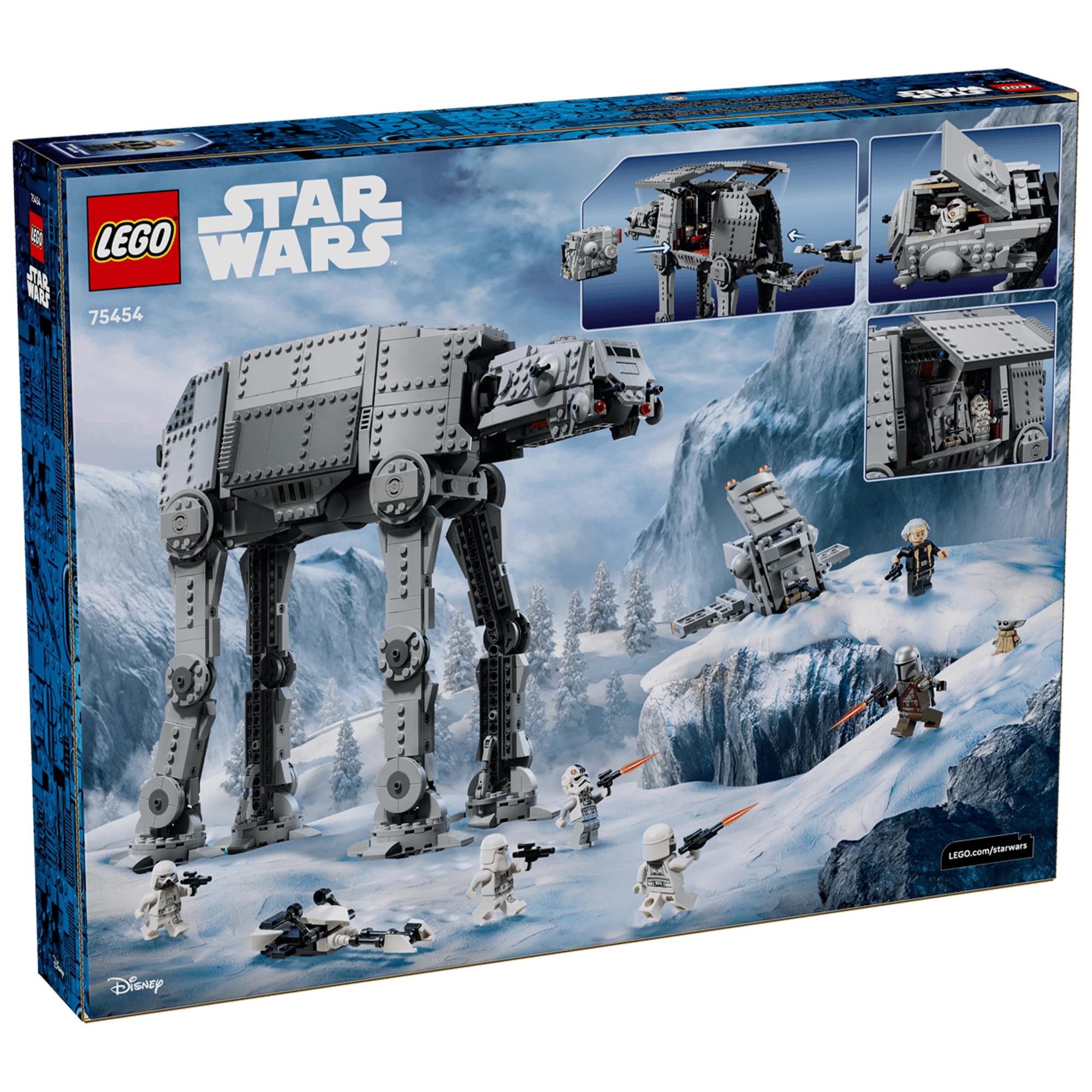 Star Wars LEGO 75454 Imperial Remnant AT-AT With INT-4 1453-Piece Building Set