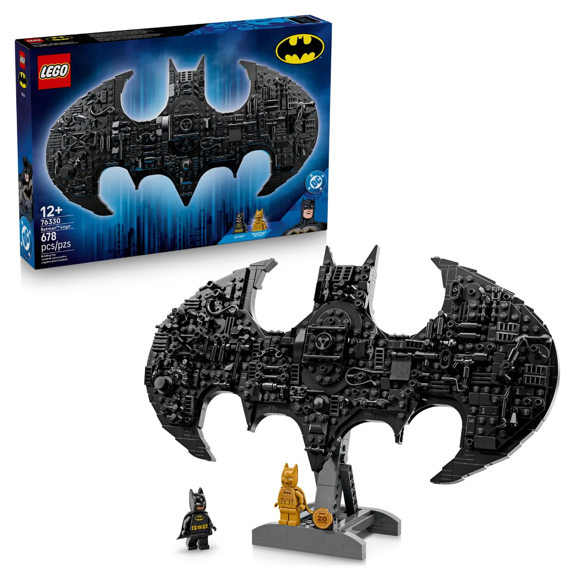 LEGO DC 76330 Batman Logo 678-Piece Building Set