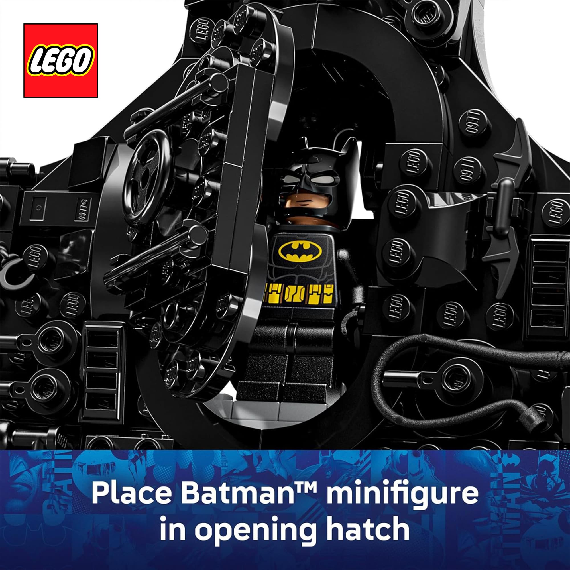 LEGO DC 76330 Batman Logo 678-Piece Building Set
