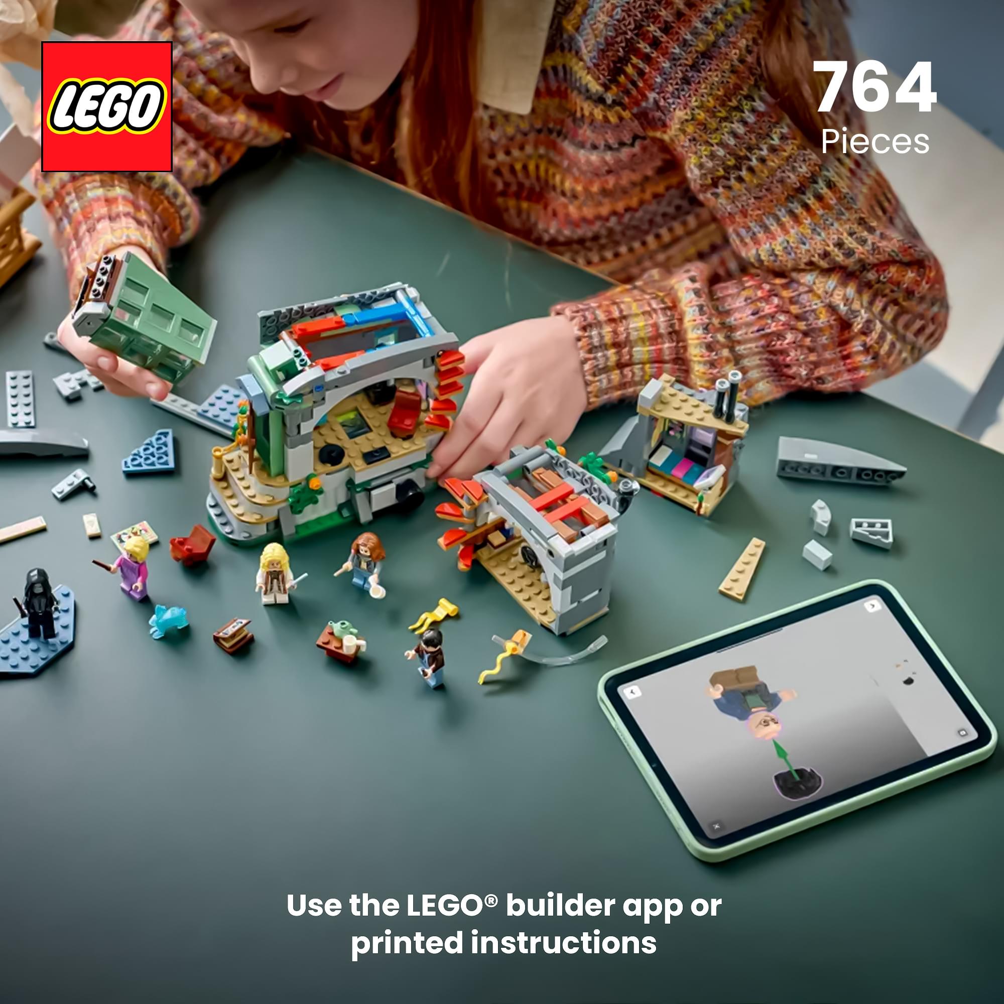 Harry Potter LEGO 76467 Luna Lovegood's House Building Set