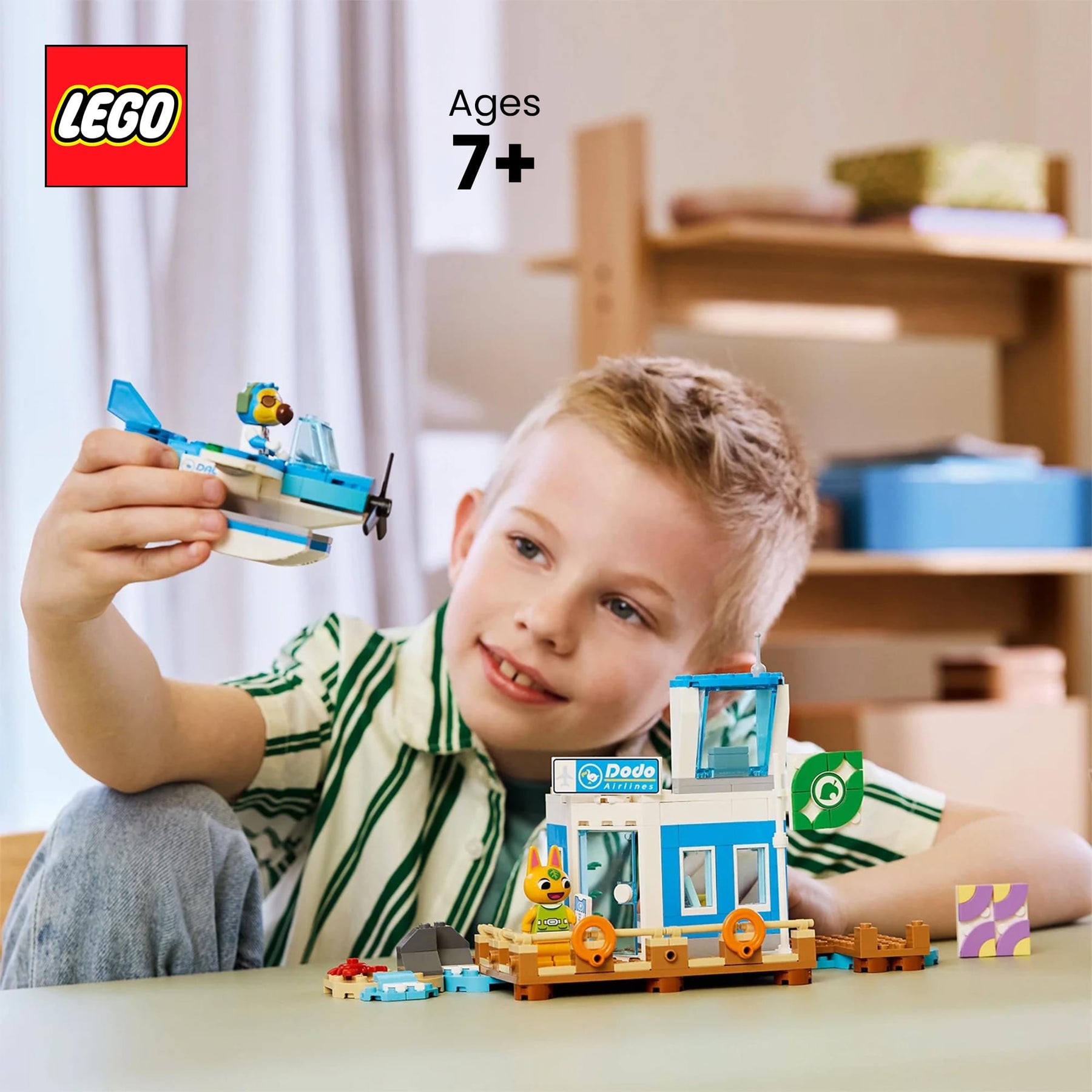 LEGO Animal Crossing 77051 Fly With Dodo Airlines Airport 292-Piece Building Set