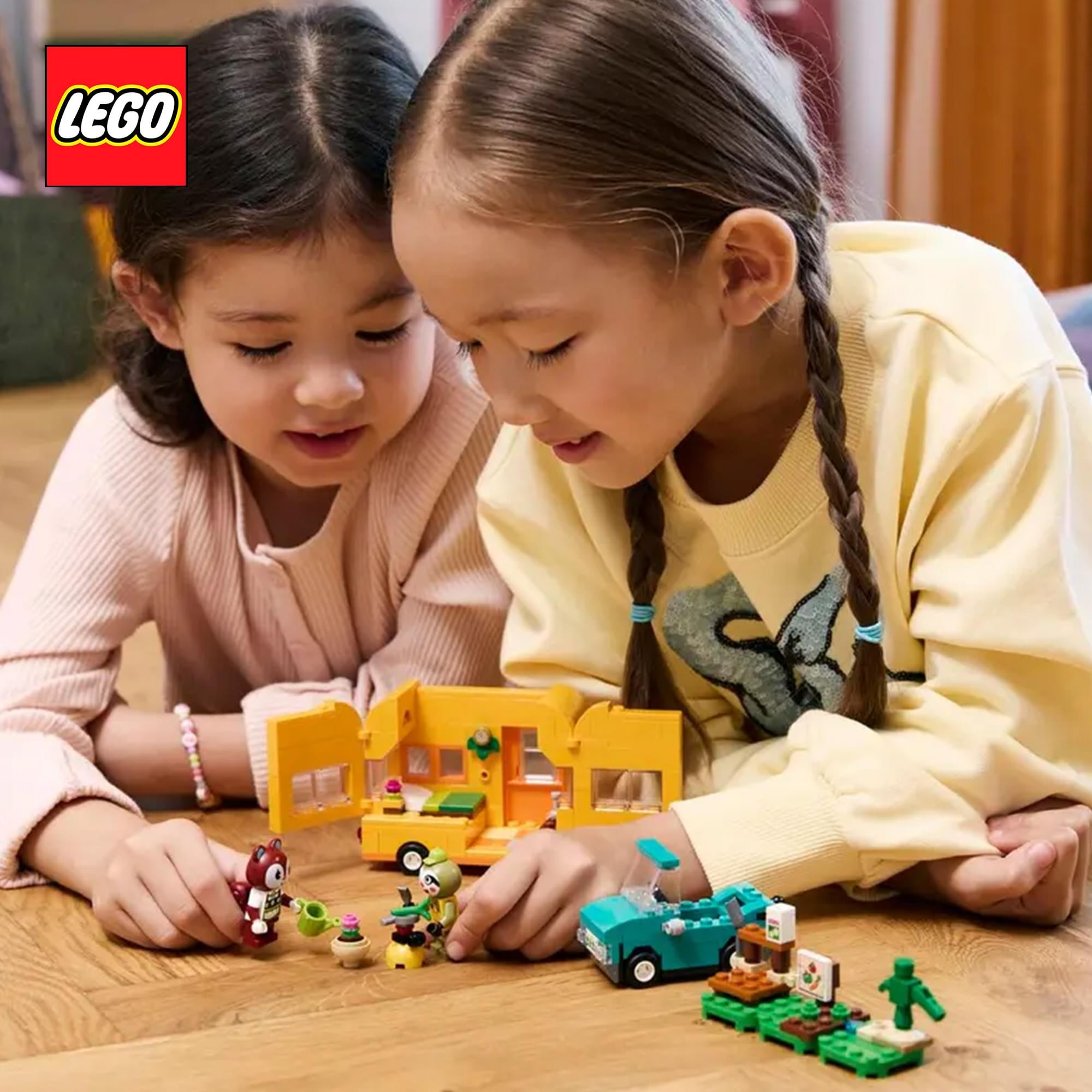 Animal Crossing LEGO 77054 Leif's Caravan & Garden Shop 236-Piece Building Set