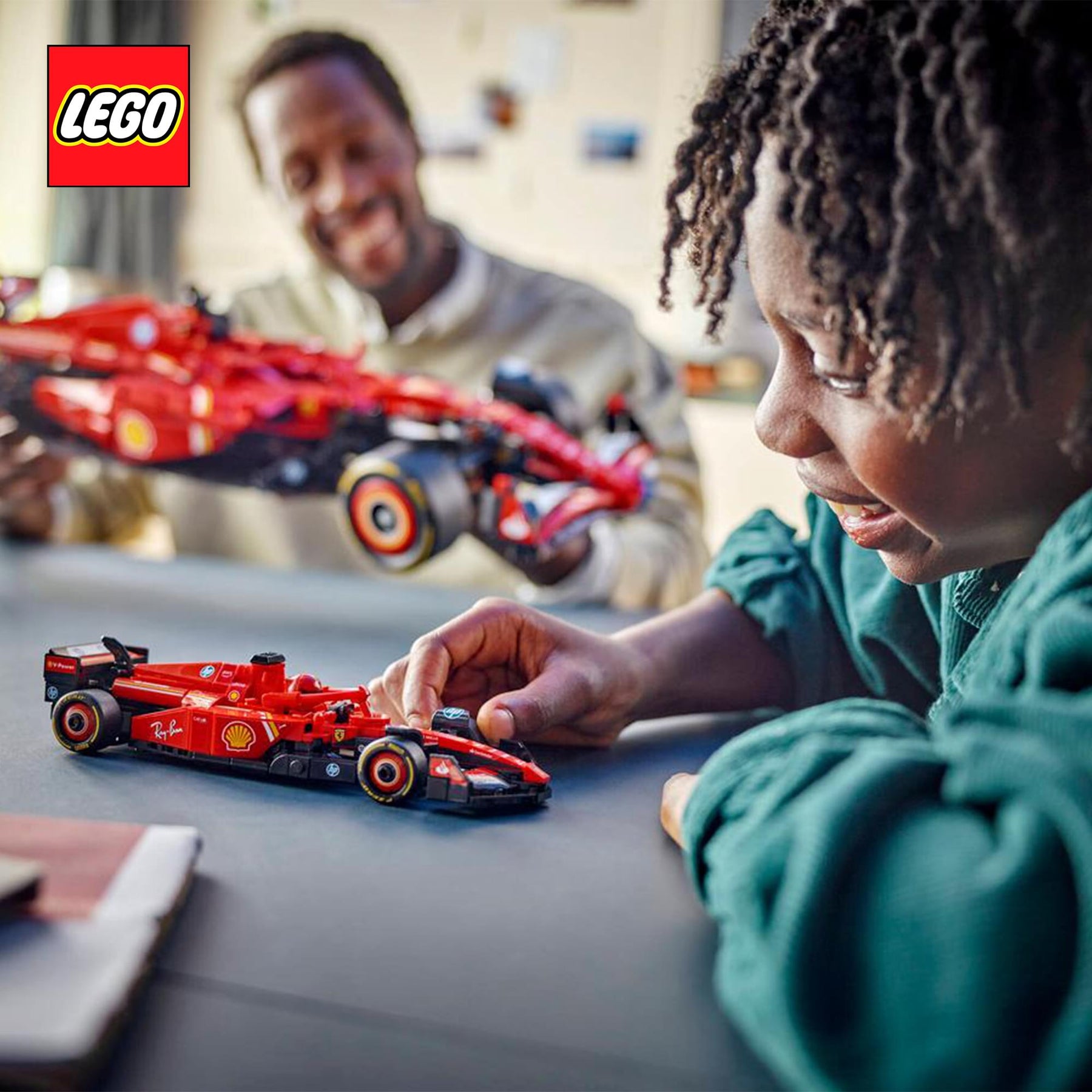 LEGO Speed Champions 77242 Ferrari SF-24 F1 Race Car 275-Piece Building Set