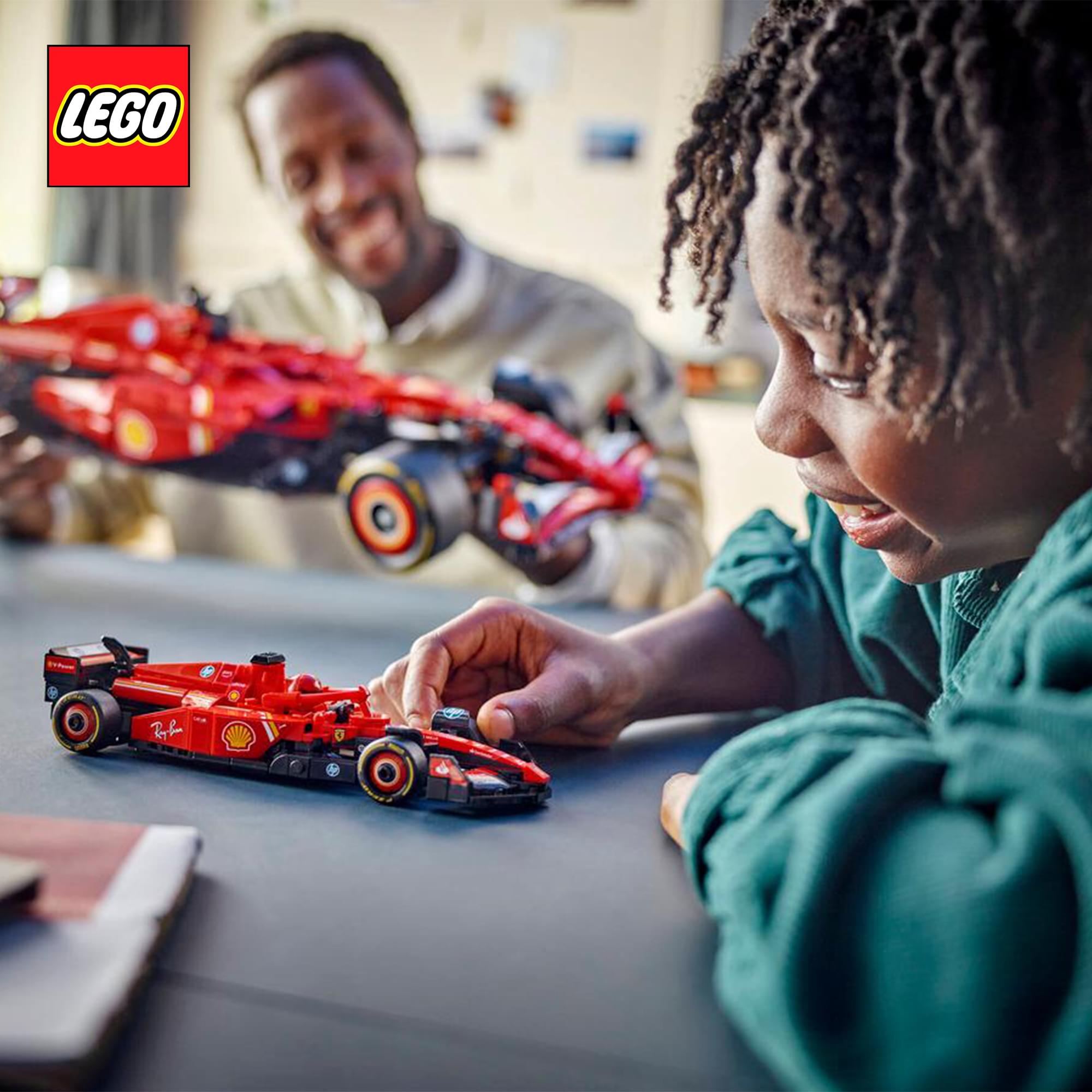 LEGO Speed Champions 77242 Ferrari SF-24 F1 Race Car 275-Piece Building Set