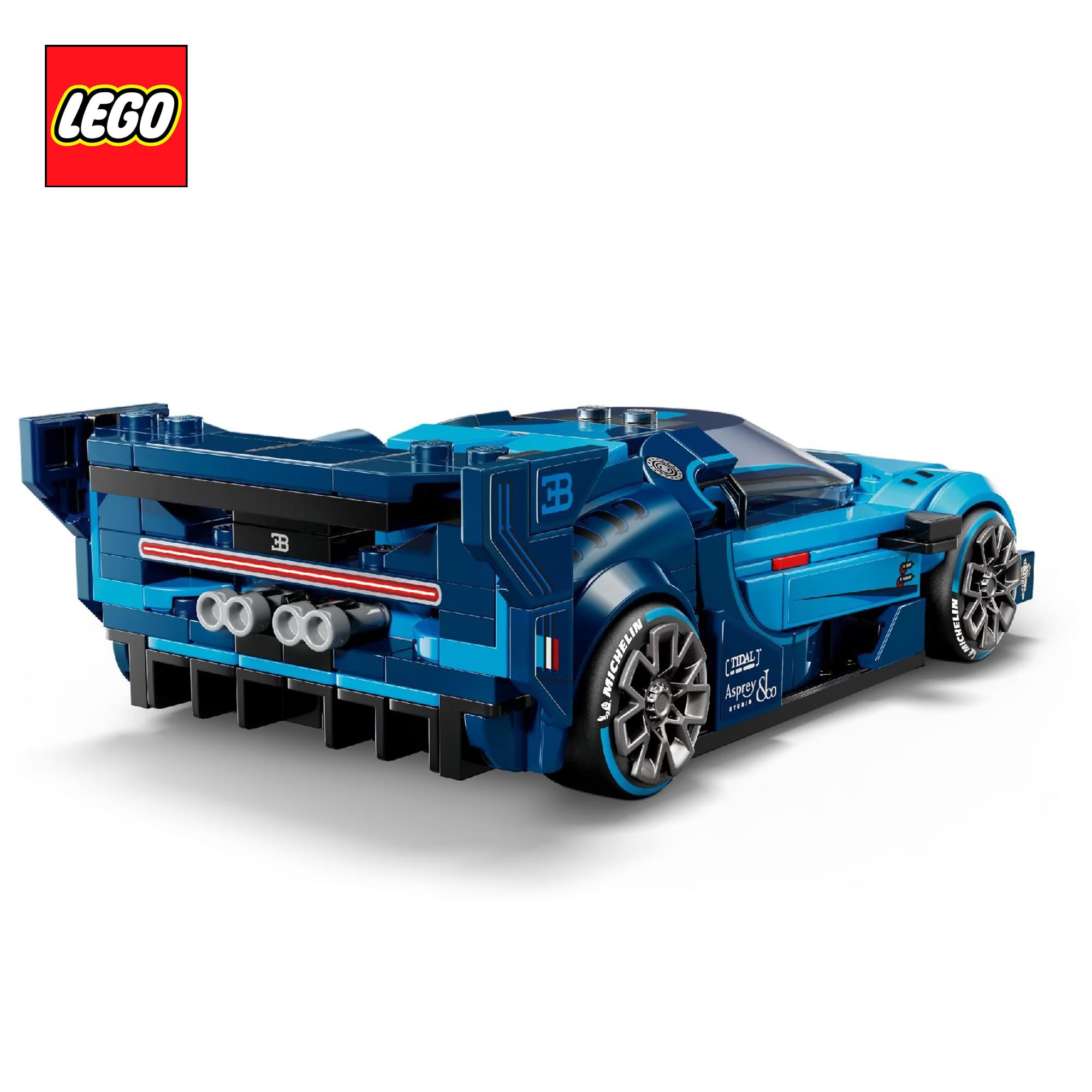 LEGO Speed Champions 77253 Bugatti Vision Sports Car 284-Piece Building Set