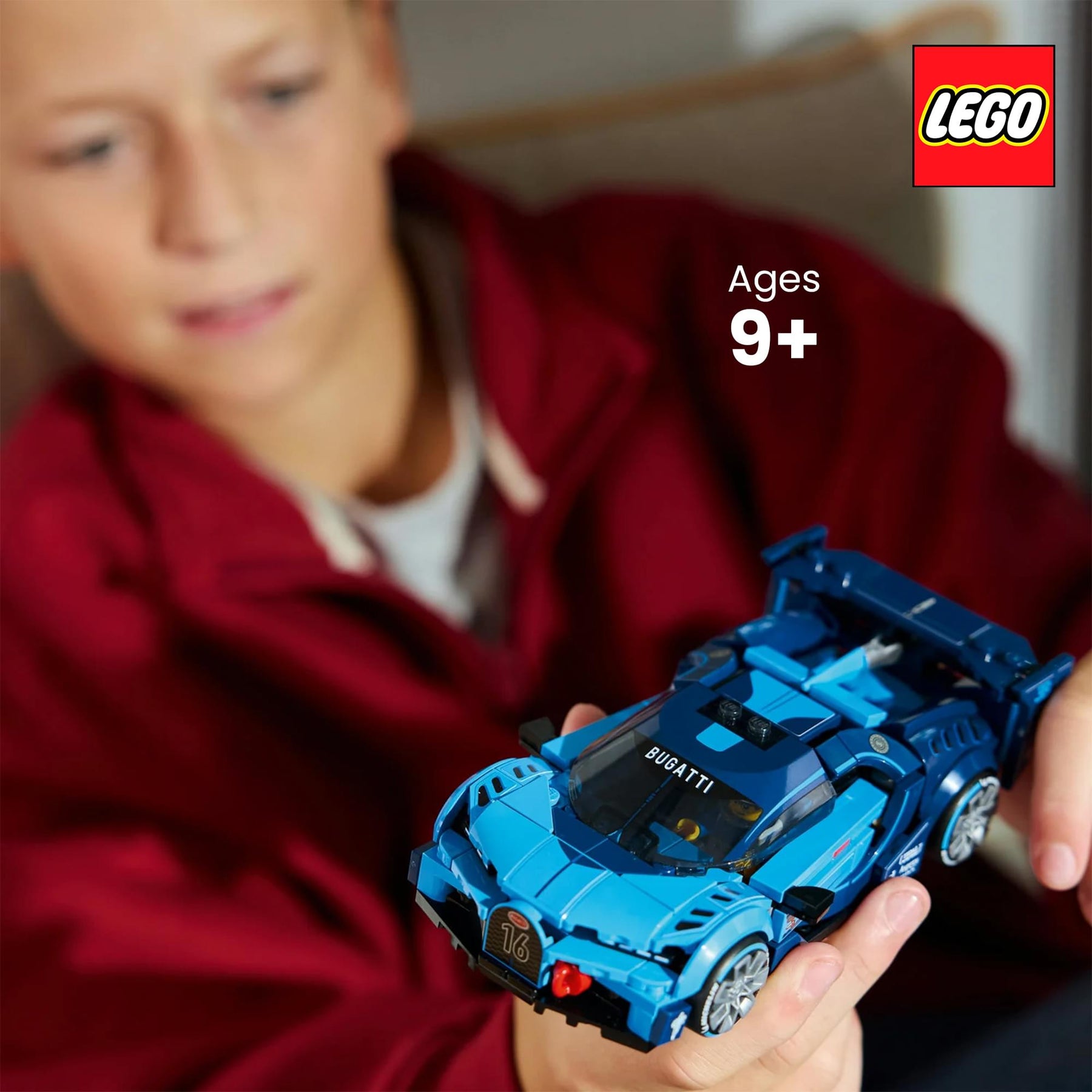 LEGO Speed Champions 77253 Bugatti Vision Sports Car 284-Piece Building Set