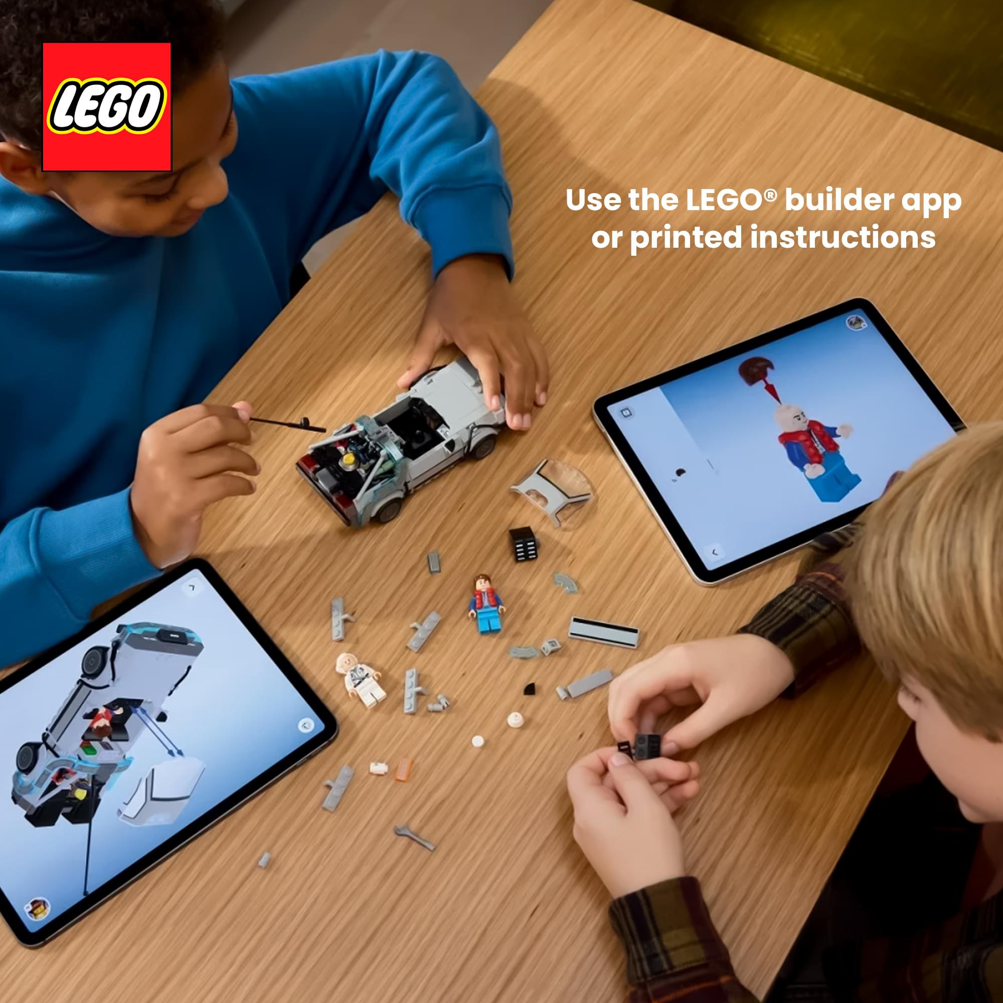 Back To The Future LEGO 77256 Time Machine Building Set