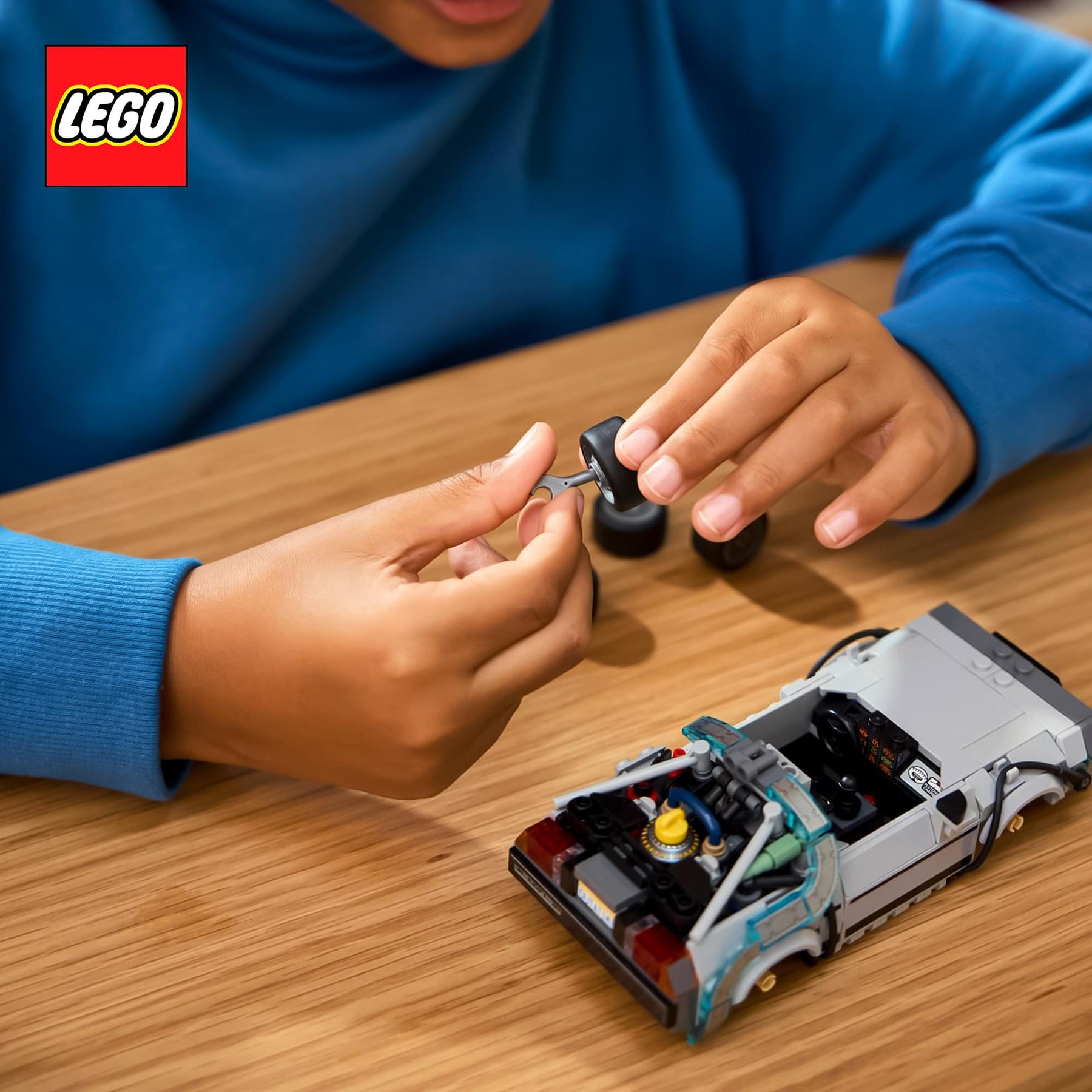 Back To The Future LEGO 77256 Time Machine Building Set