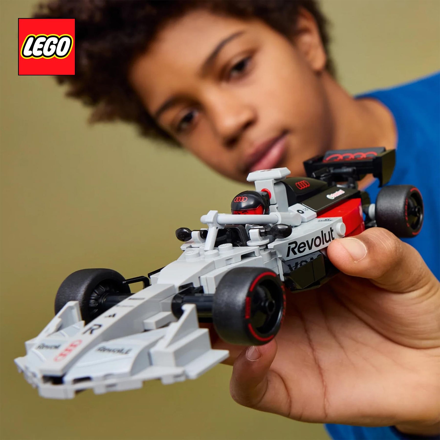 LEGO Speed Champions 77259 Audi Revolut F1 Team R26 Car 216-Piece Building Set