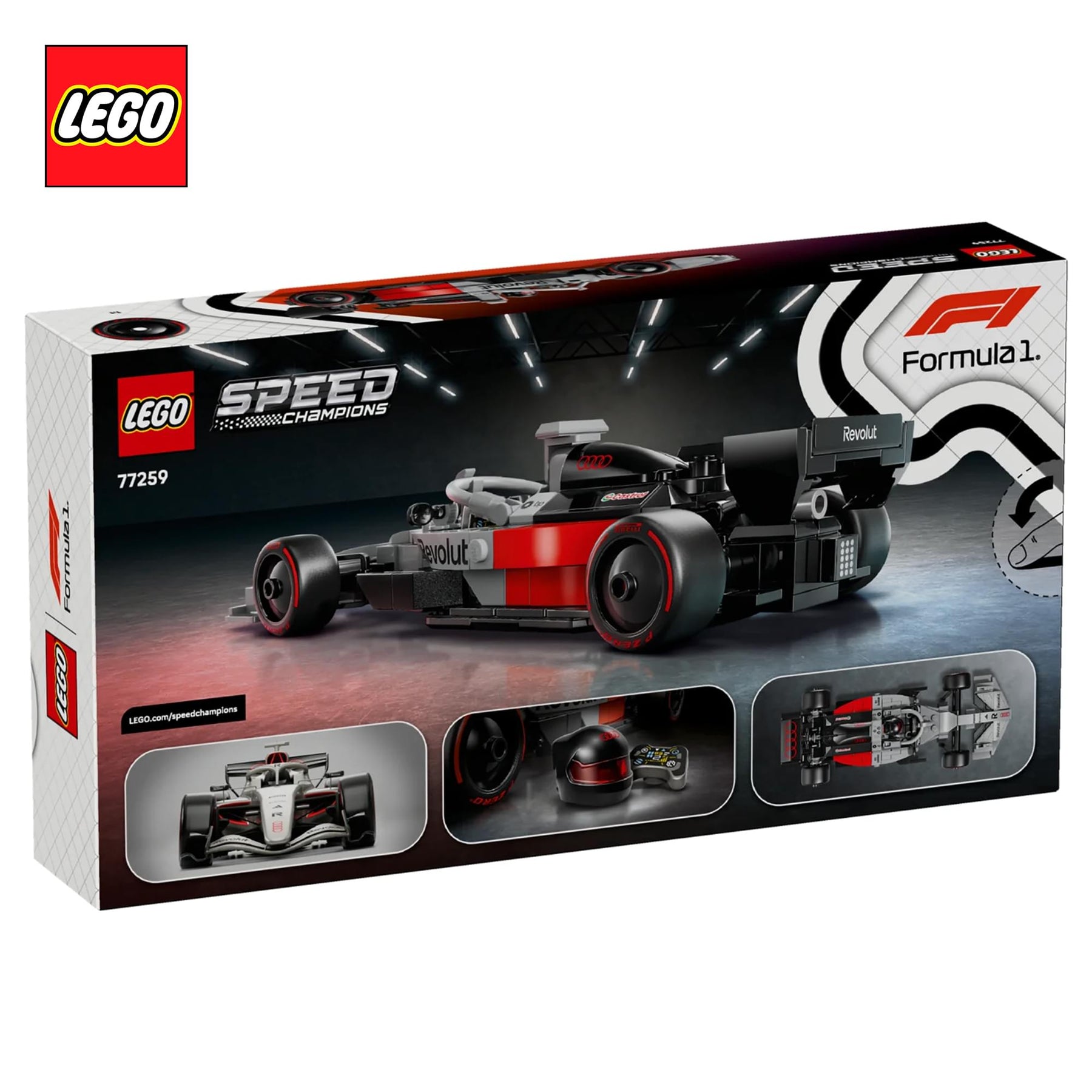 LEGO Speed Champions 77259 Audi Revolut F1 Team R26 Car 216-Piece Building Set