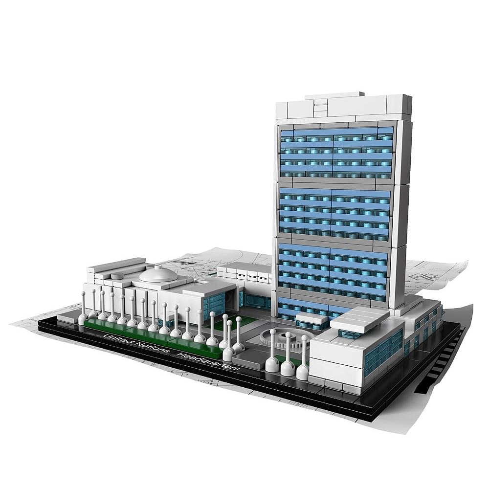 Lego Architecture United Nations Headquarters Set 21018