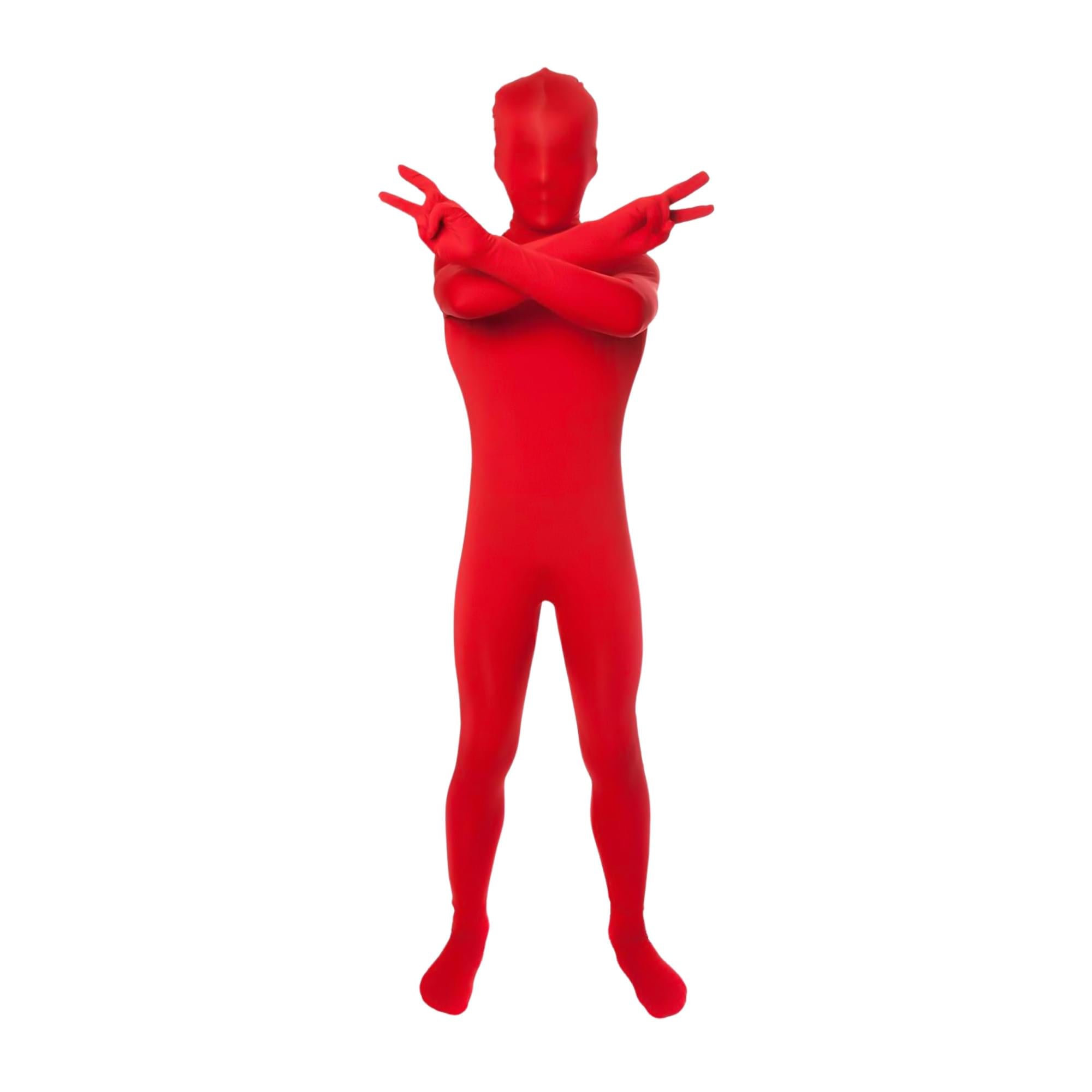 Red Child Costume Morphsuit