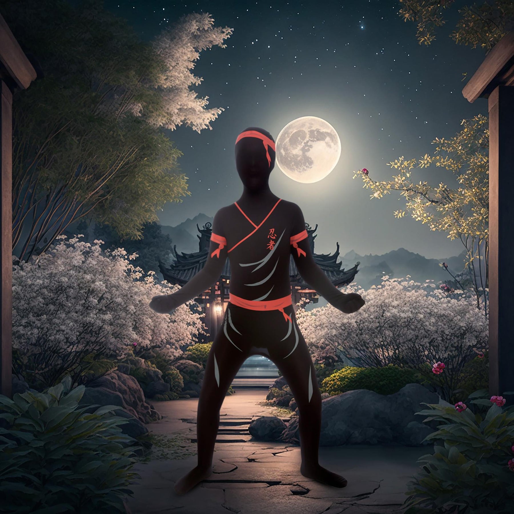 Ninja Child Costume Morphsuit