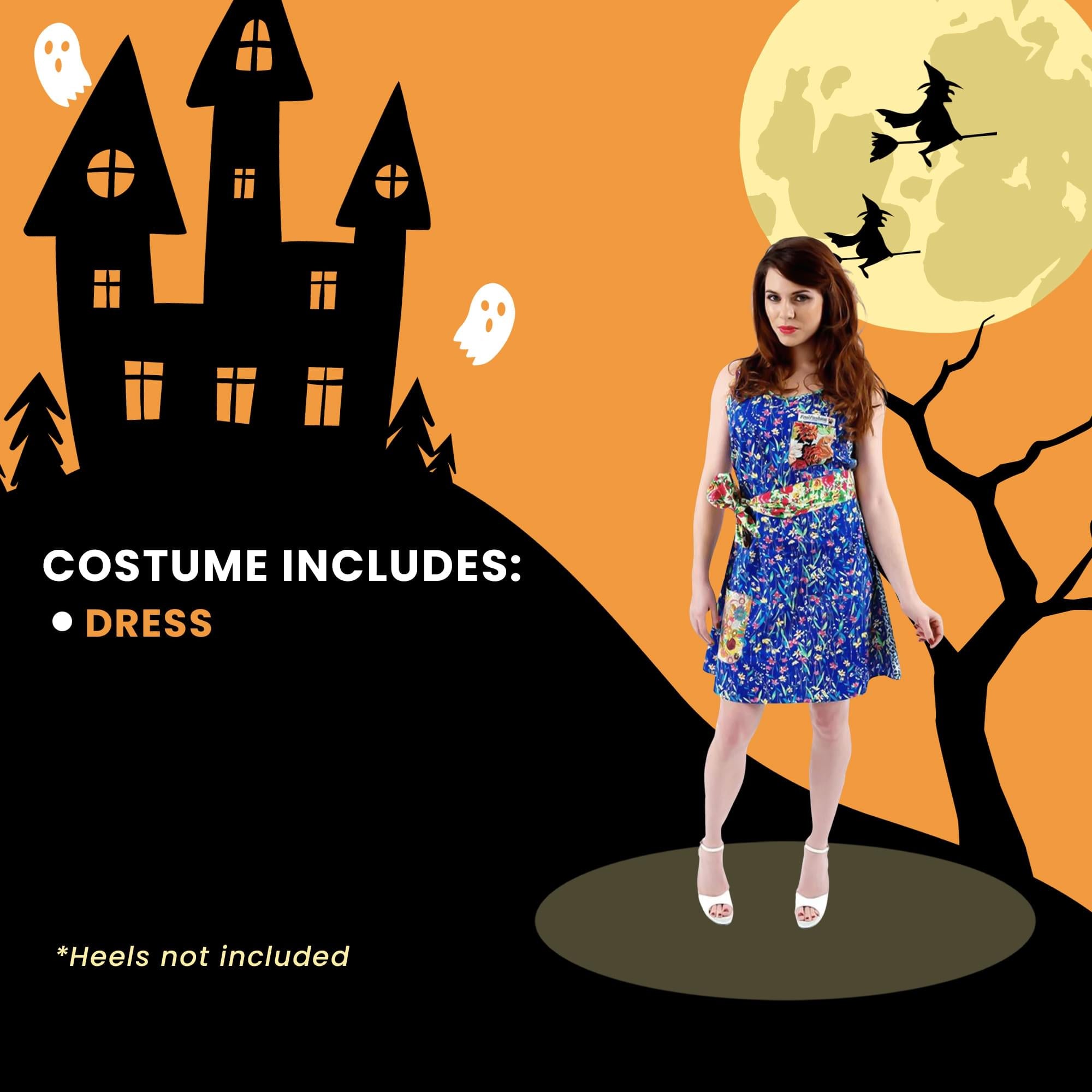 Foul Fashion Adult Costume Dress
