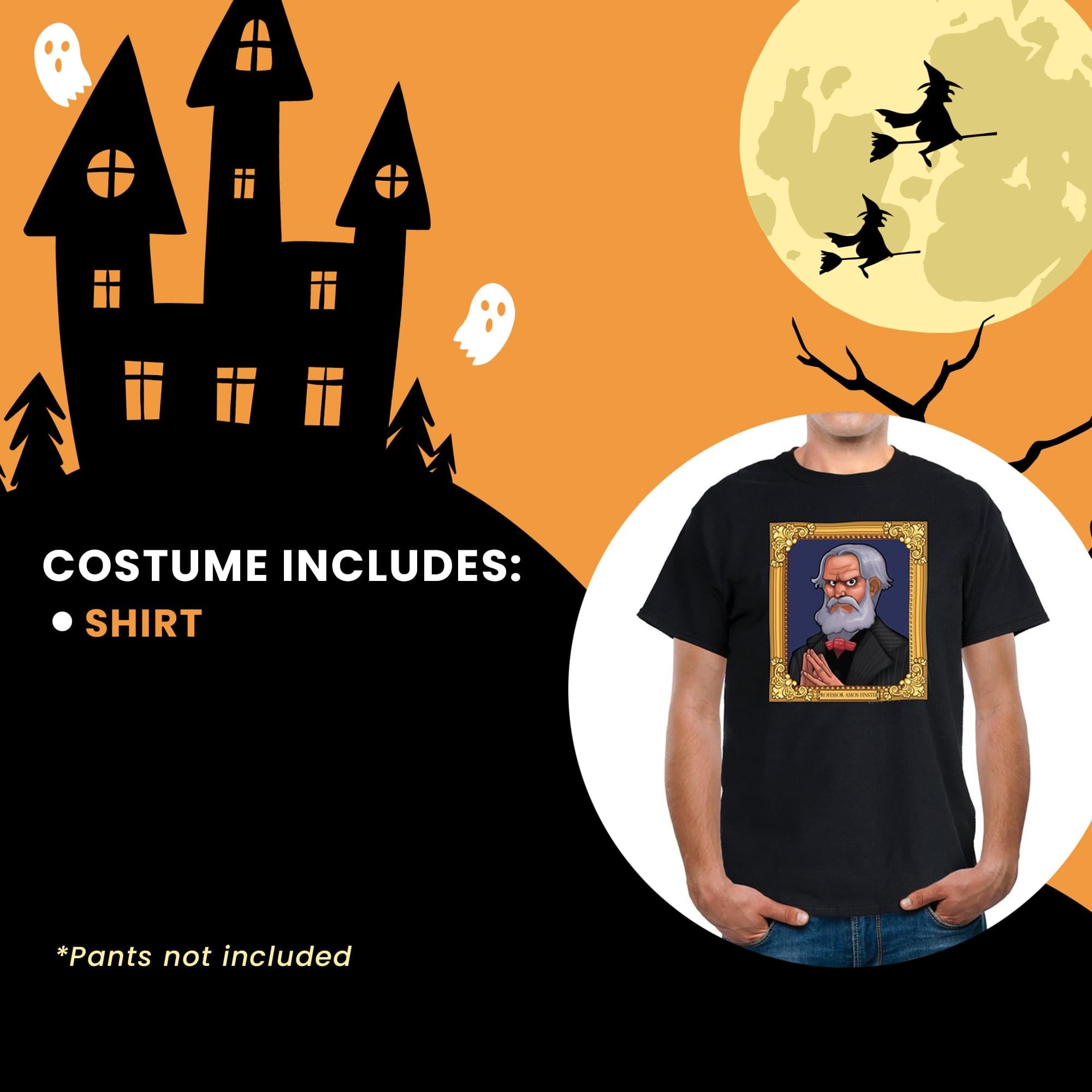 Digital Dudz Haunted Mansion Portrait T-Shirt