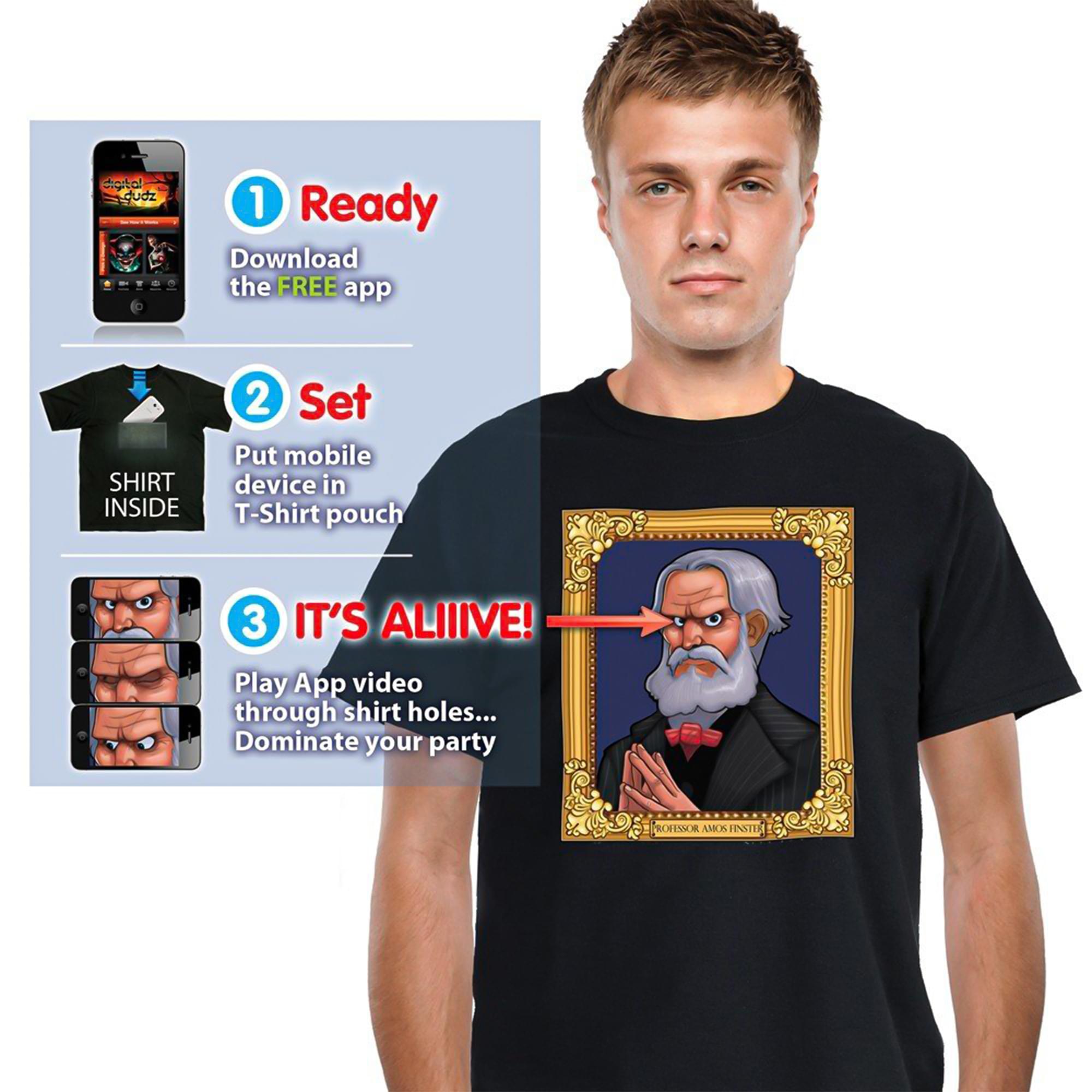 Digital Dudz Haunted Mansion Portrait T-Shirt