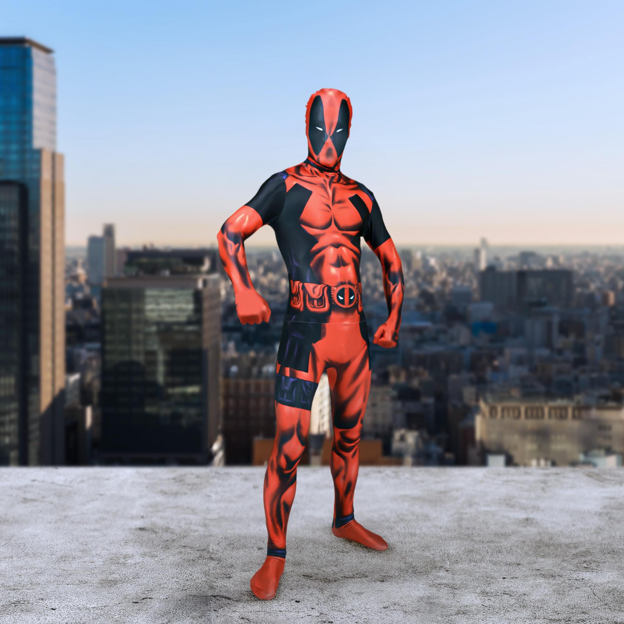 Marvel Deadpool Adult Costume Morphsuit