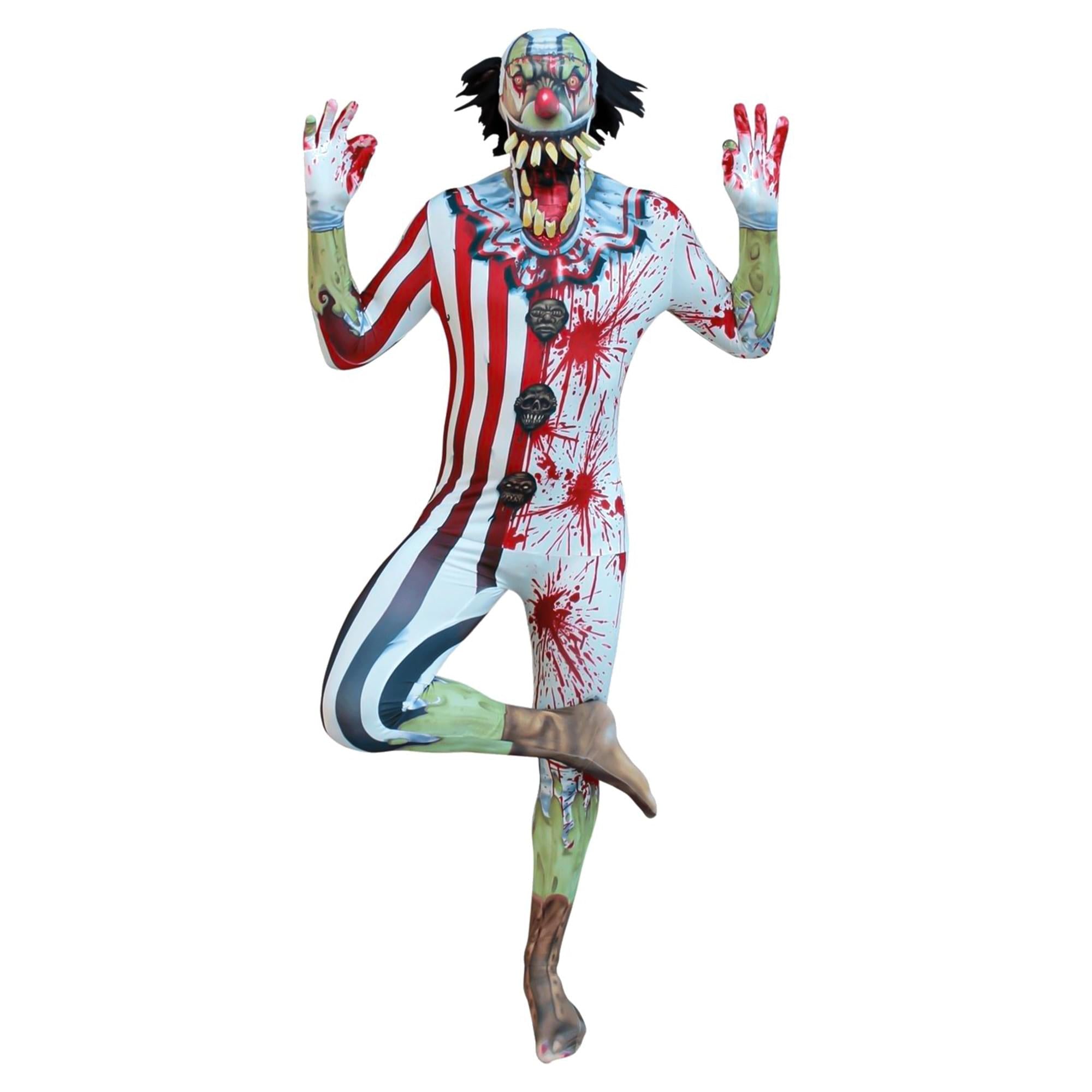 Clown Jaw Dropper Adult Costume Morphsuit