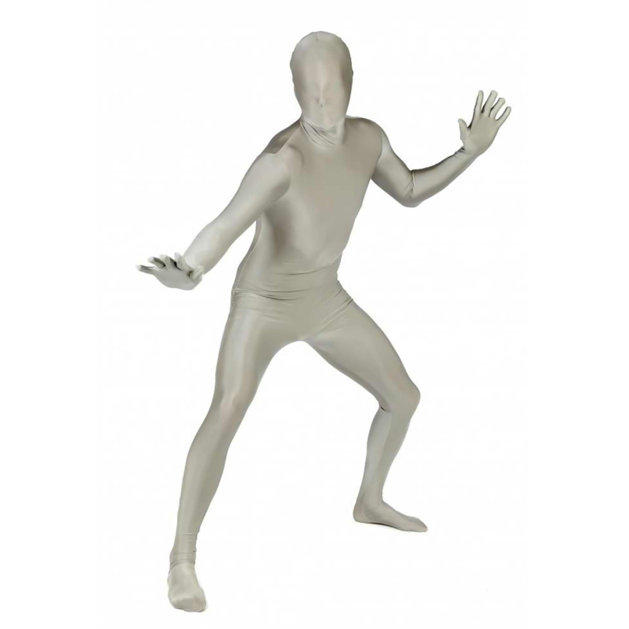 Silver Adult Costume Morphsuit