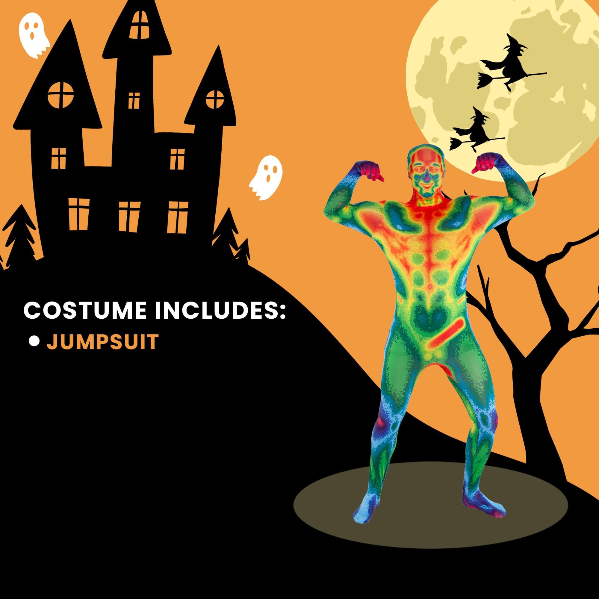 Infrared Adult Costume Morphsuit