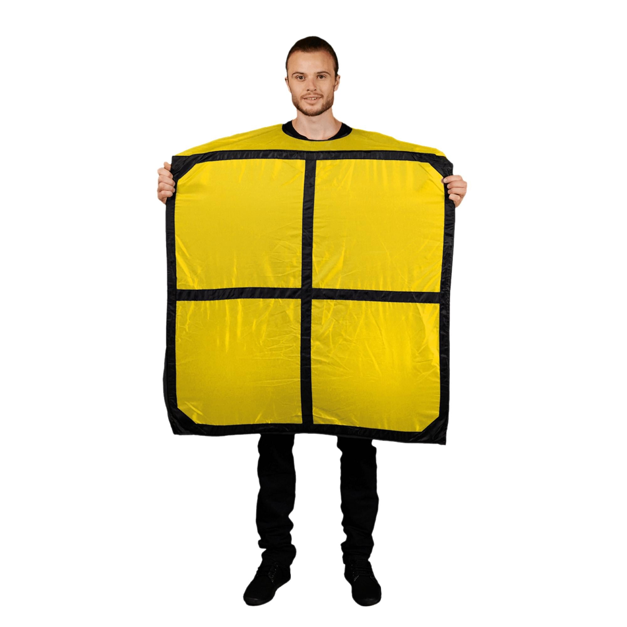 Team Tetris O Yellow Block Adult Costume