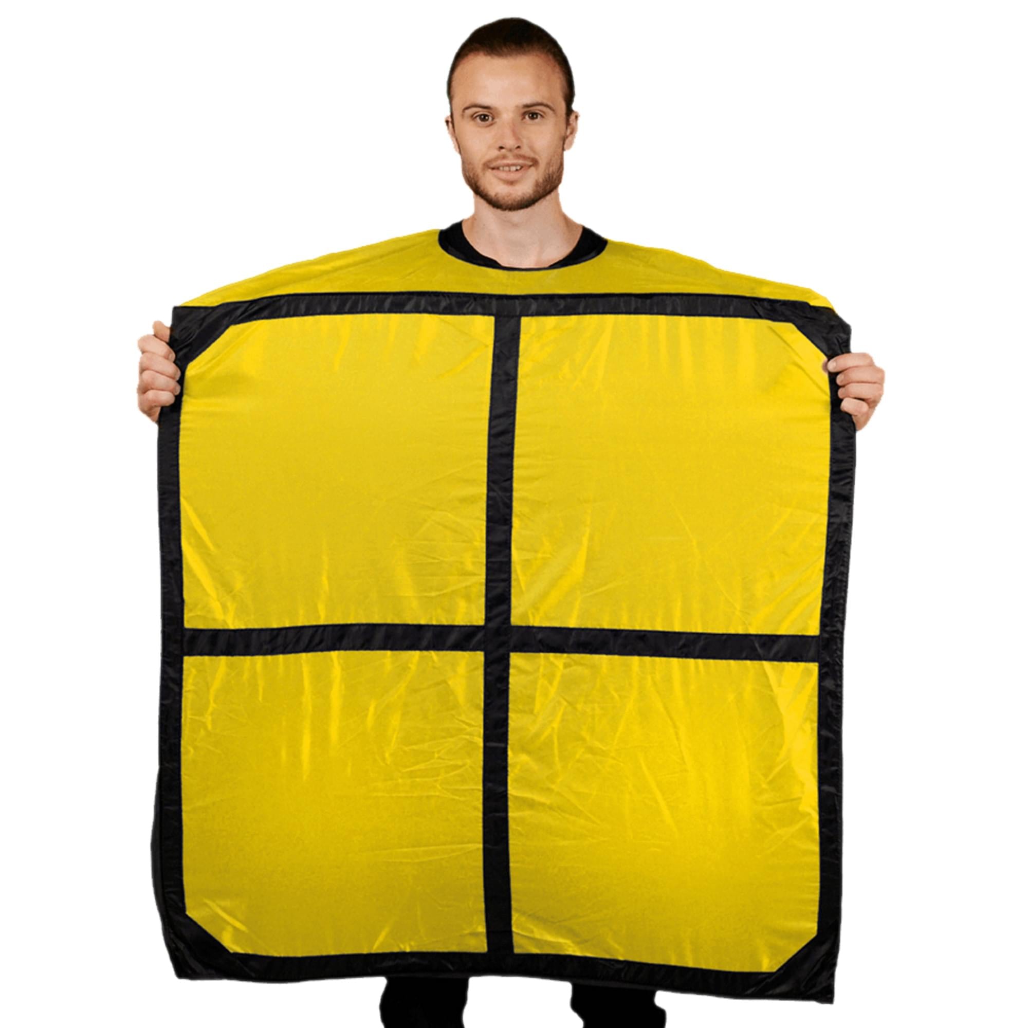 Team Tetris O Yellow Block Adult Costume