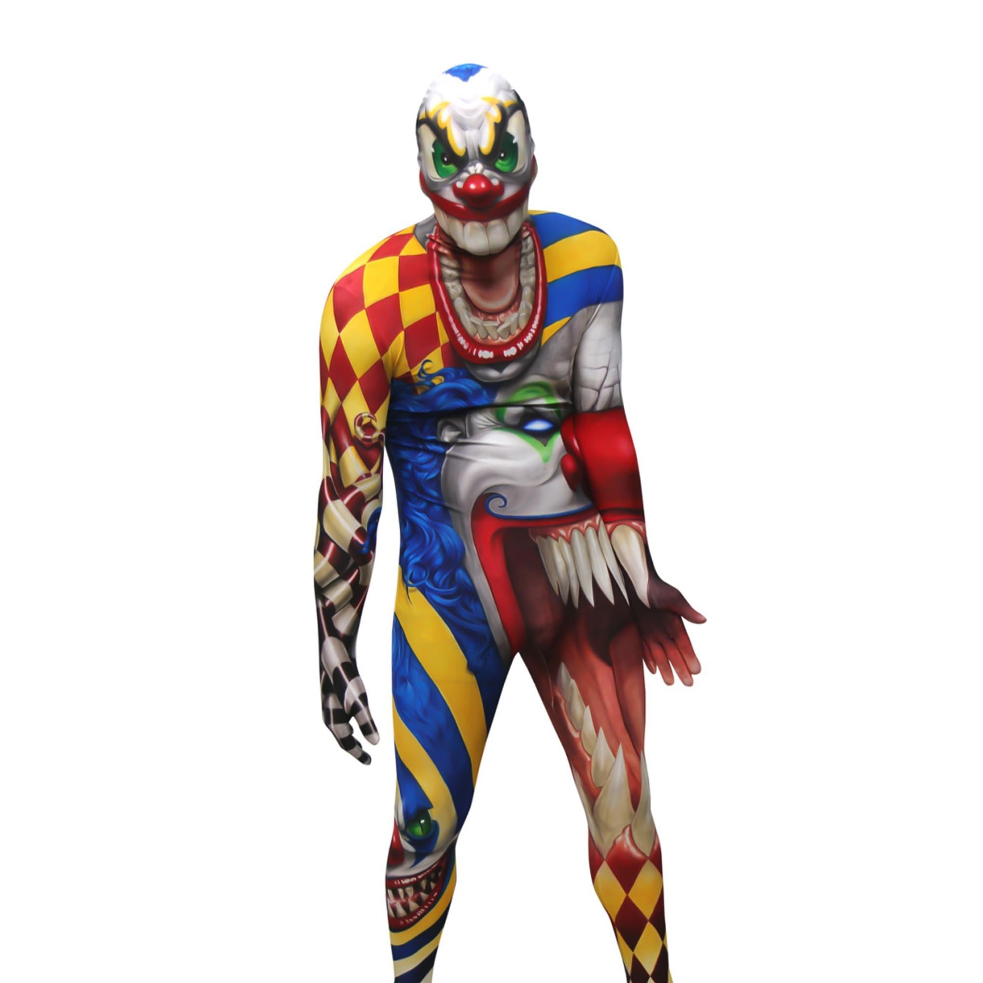 Monster Clown Adult Costume Morphsuit