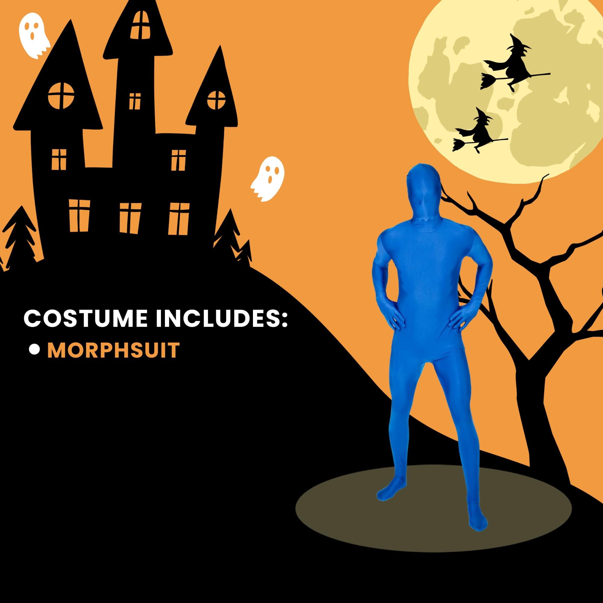Blue Adult Costume Morphsuit