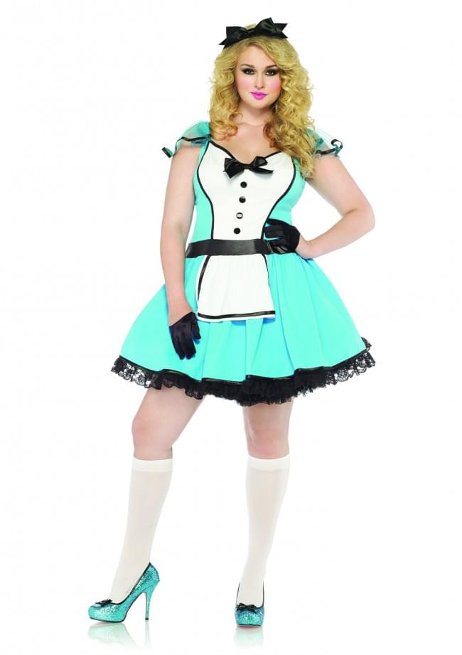 Wonderland Storybook Alice Plus-Size Adult Costume