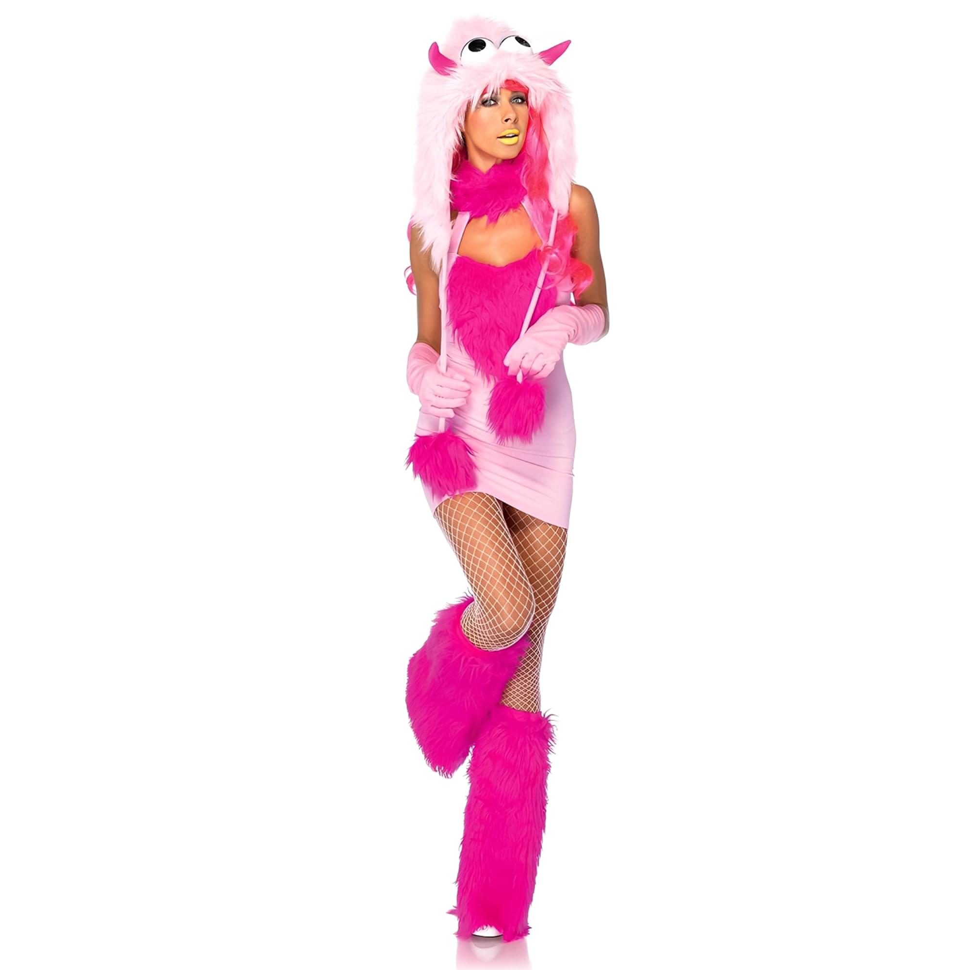 Pink Puff Monster