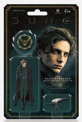 Dune Paul Atreides 3 Piece Deluxe Enamel Pin Set