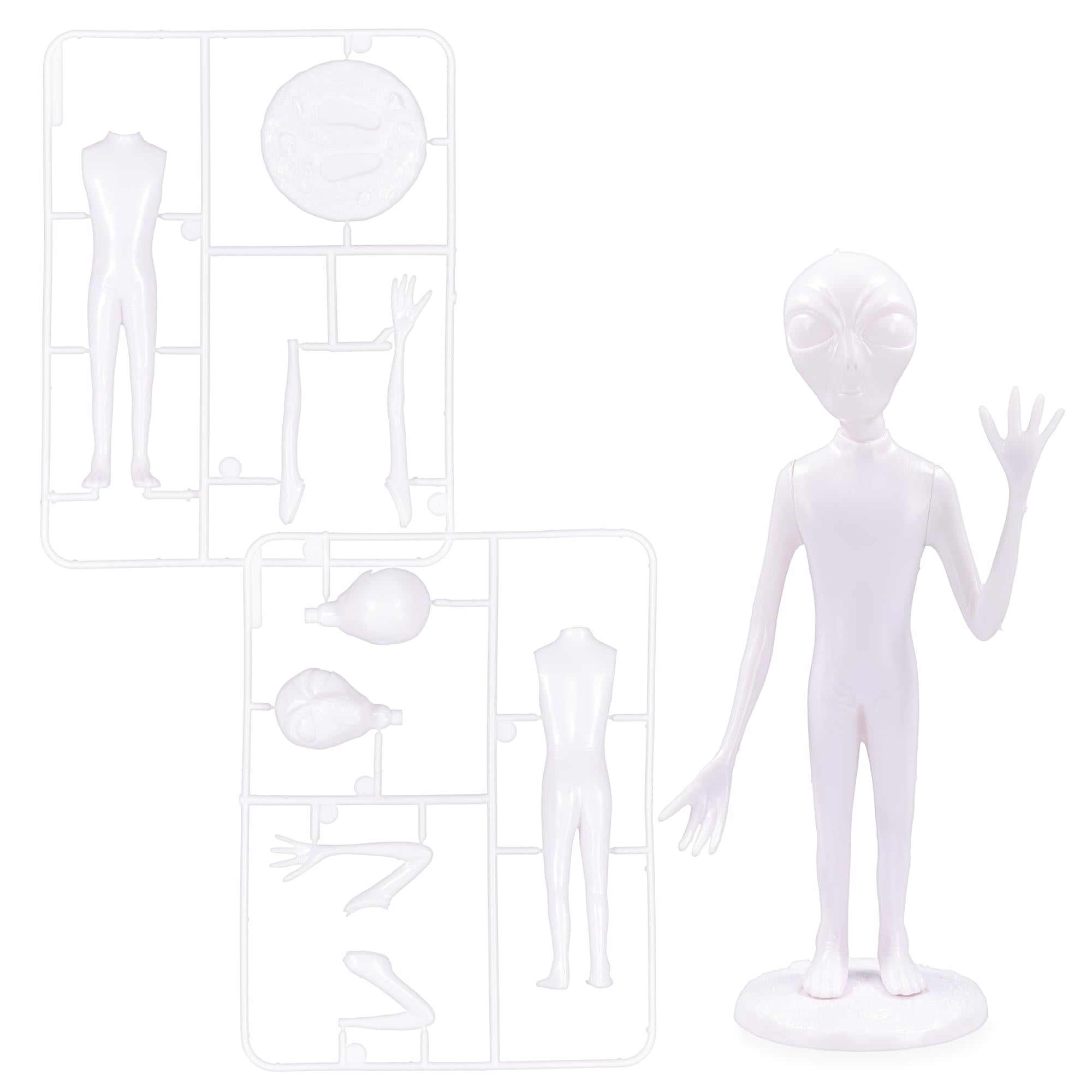 Alien Rosewell 7 Inch Unassembled Plastic Model Kit