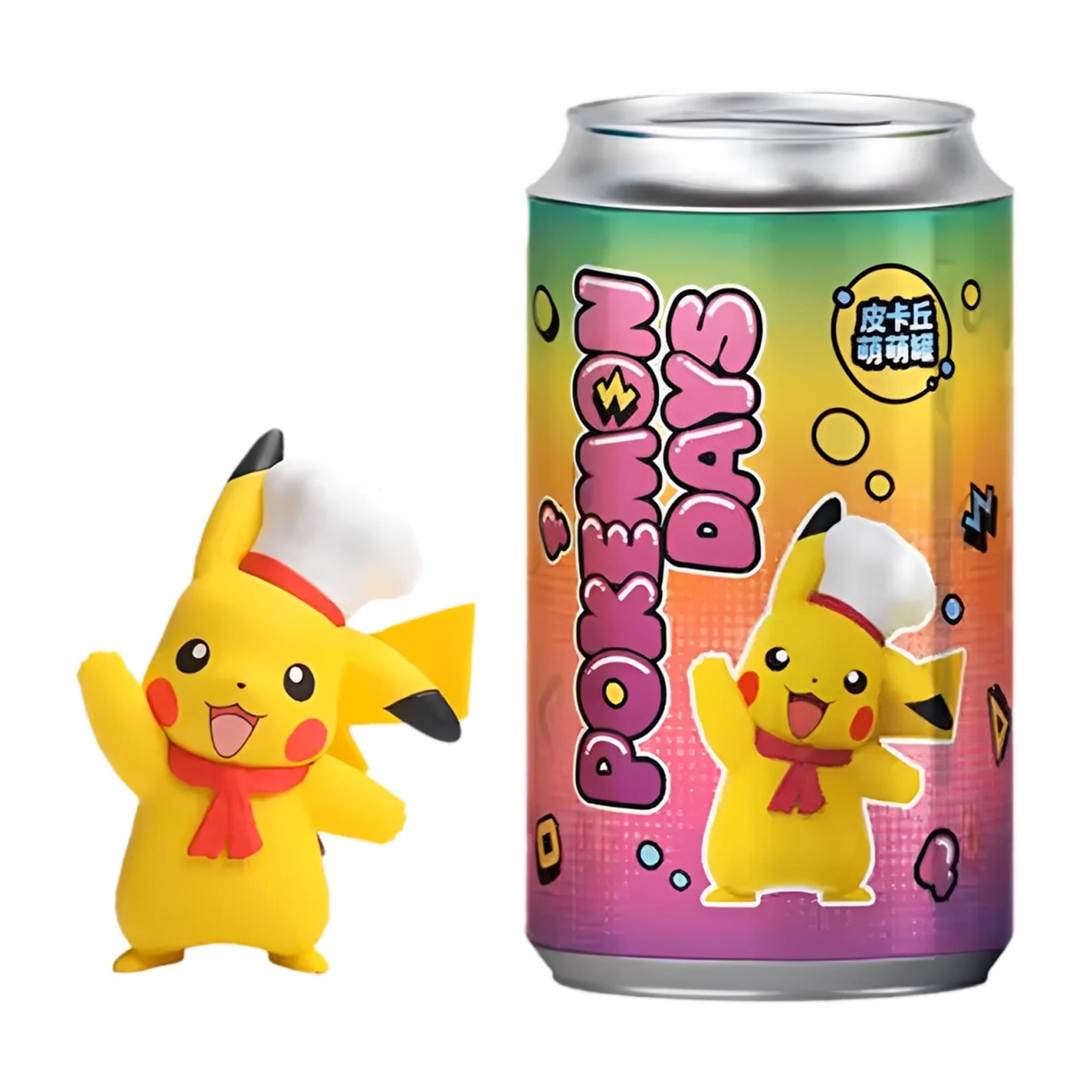 Pokemon Days Figure Can Mini Figure | Pikachu Chef