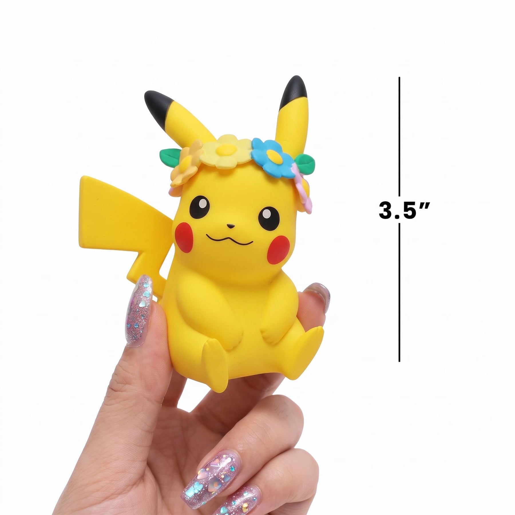 Pokemon Days Figure Can Mini Figure | Pikachu Flower Style
